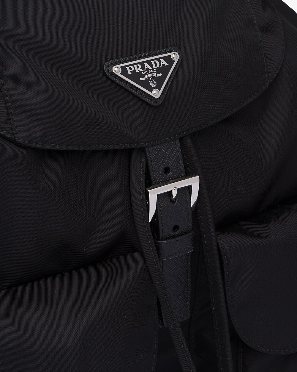 prada men's nylon backpack