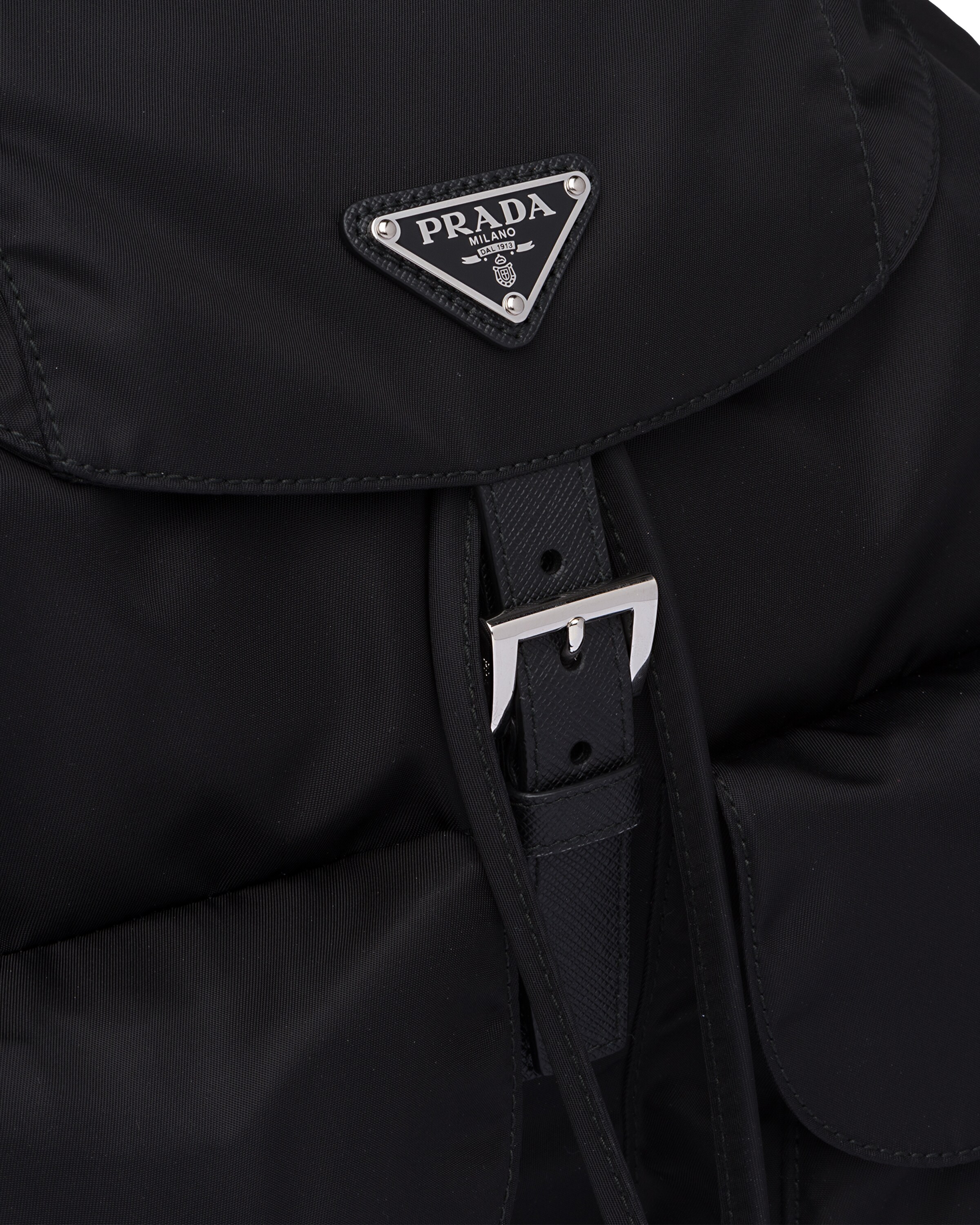Medium Nylon Backpack Prada