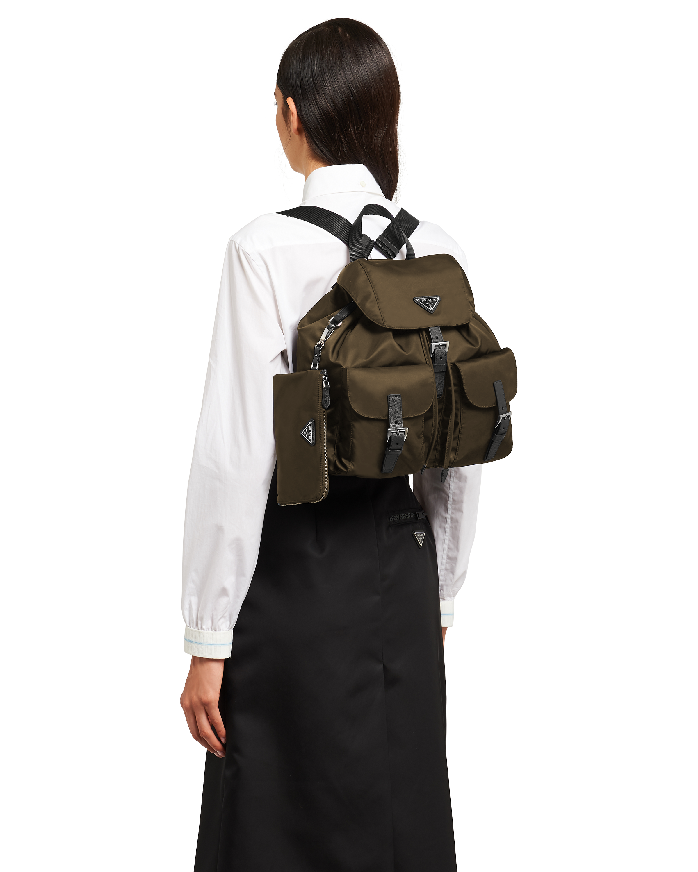 prada medium backpack