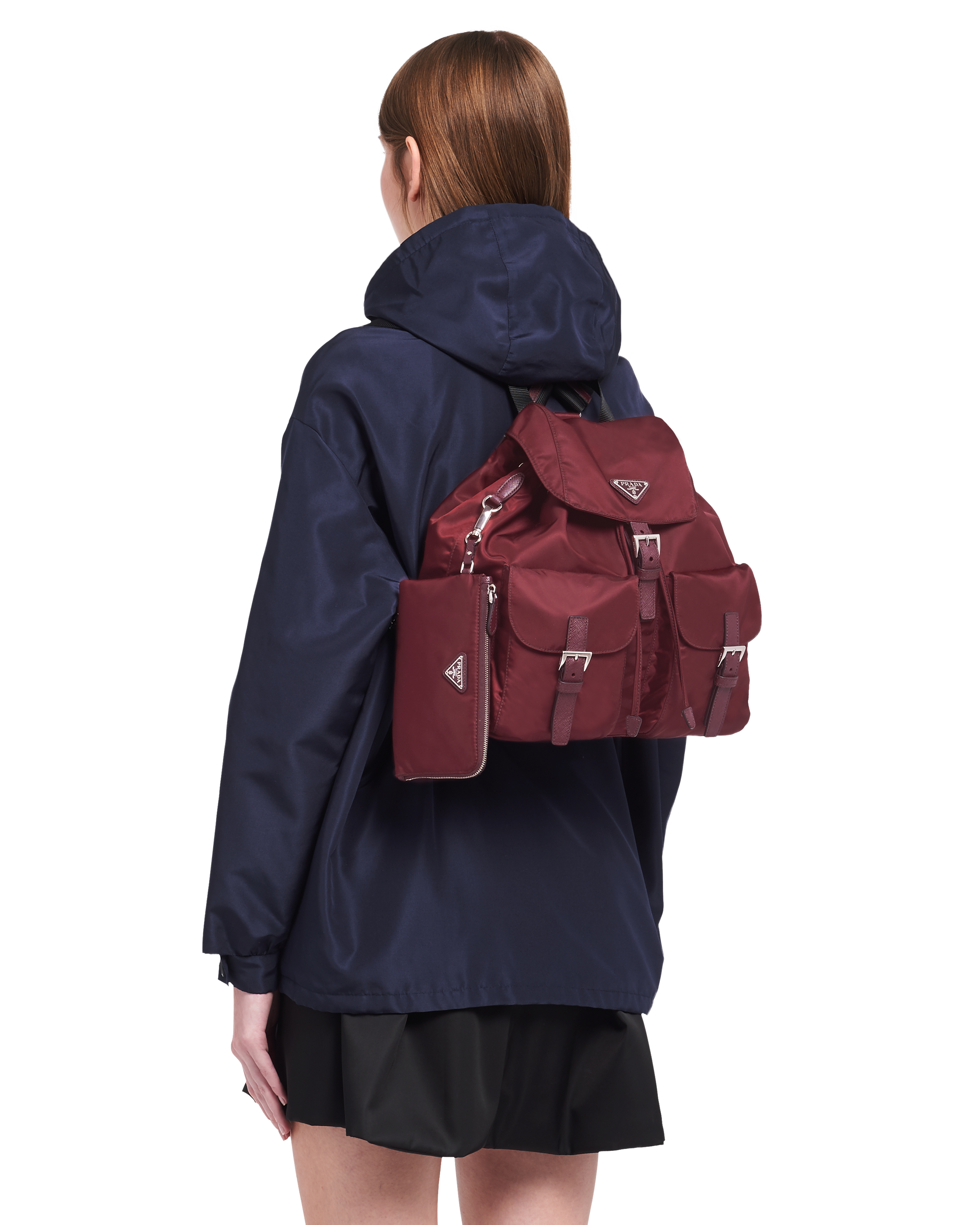 Medium Nylon Backpack | Prada