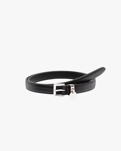 white prada belt
