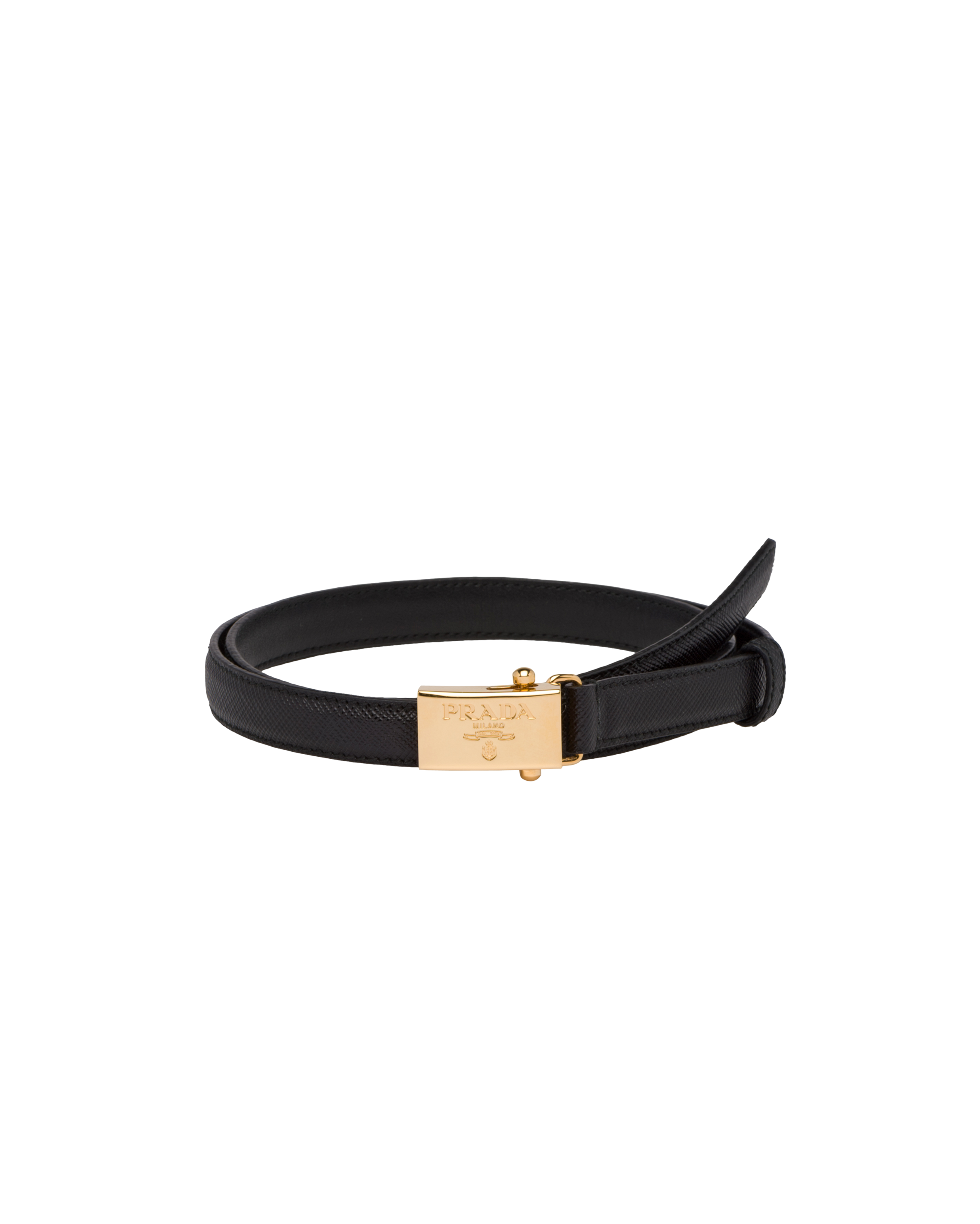 prada black belt