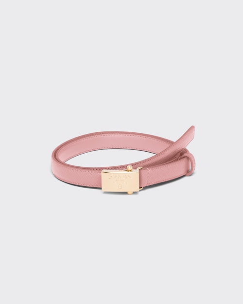 Prada Saffiano Leather Belt 1