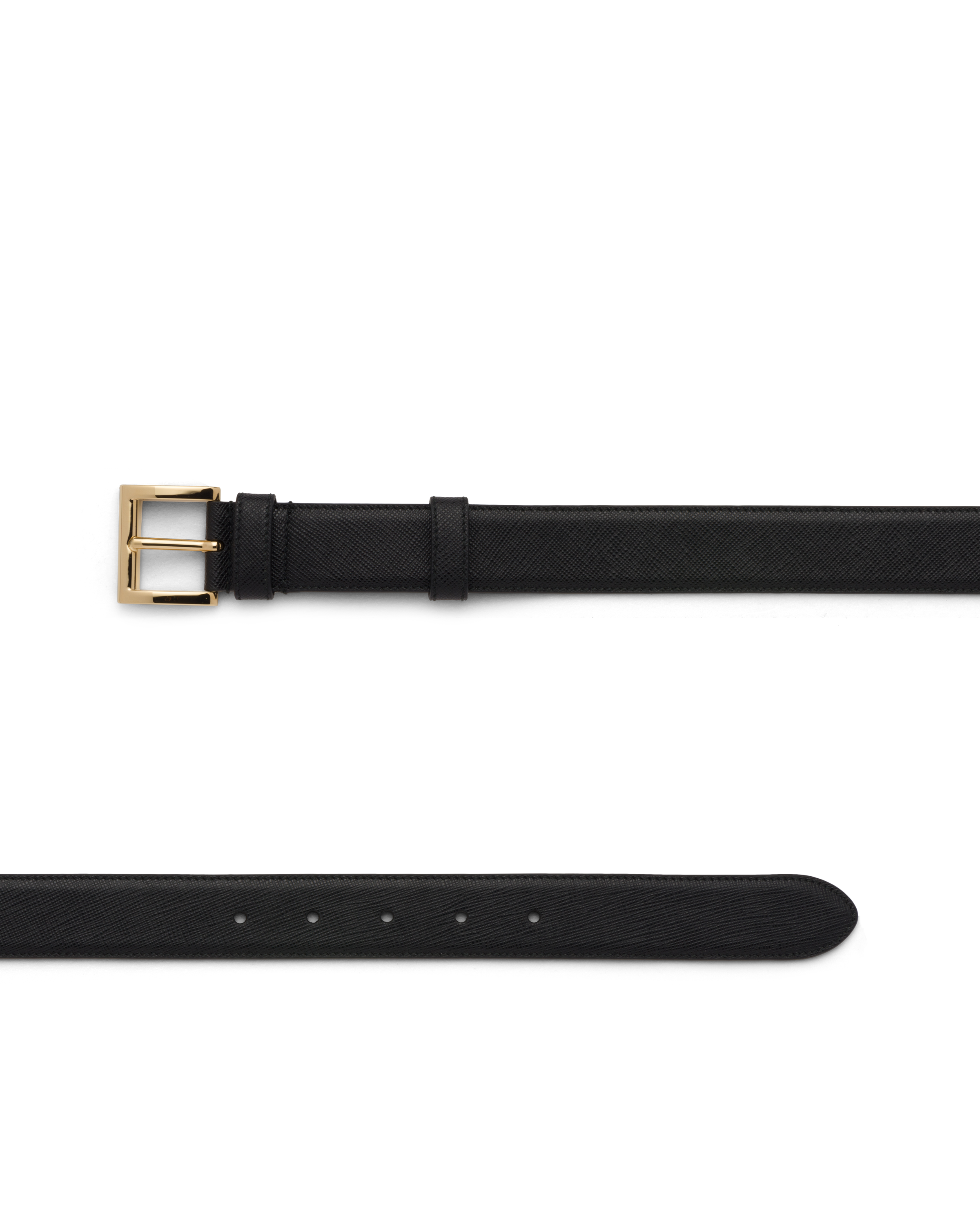 Prada Saffiano Leather Belt 3