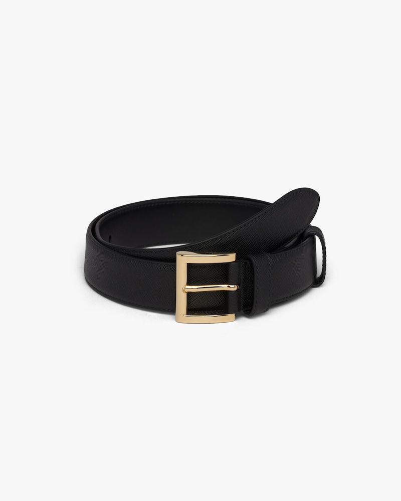 prada skinny belt