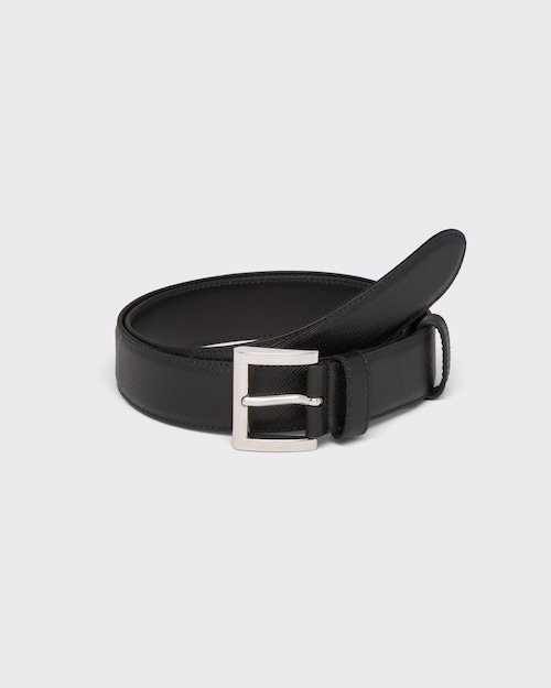 Prada Saffiano Leather Belt 1
