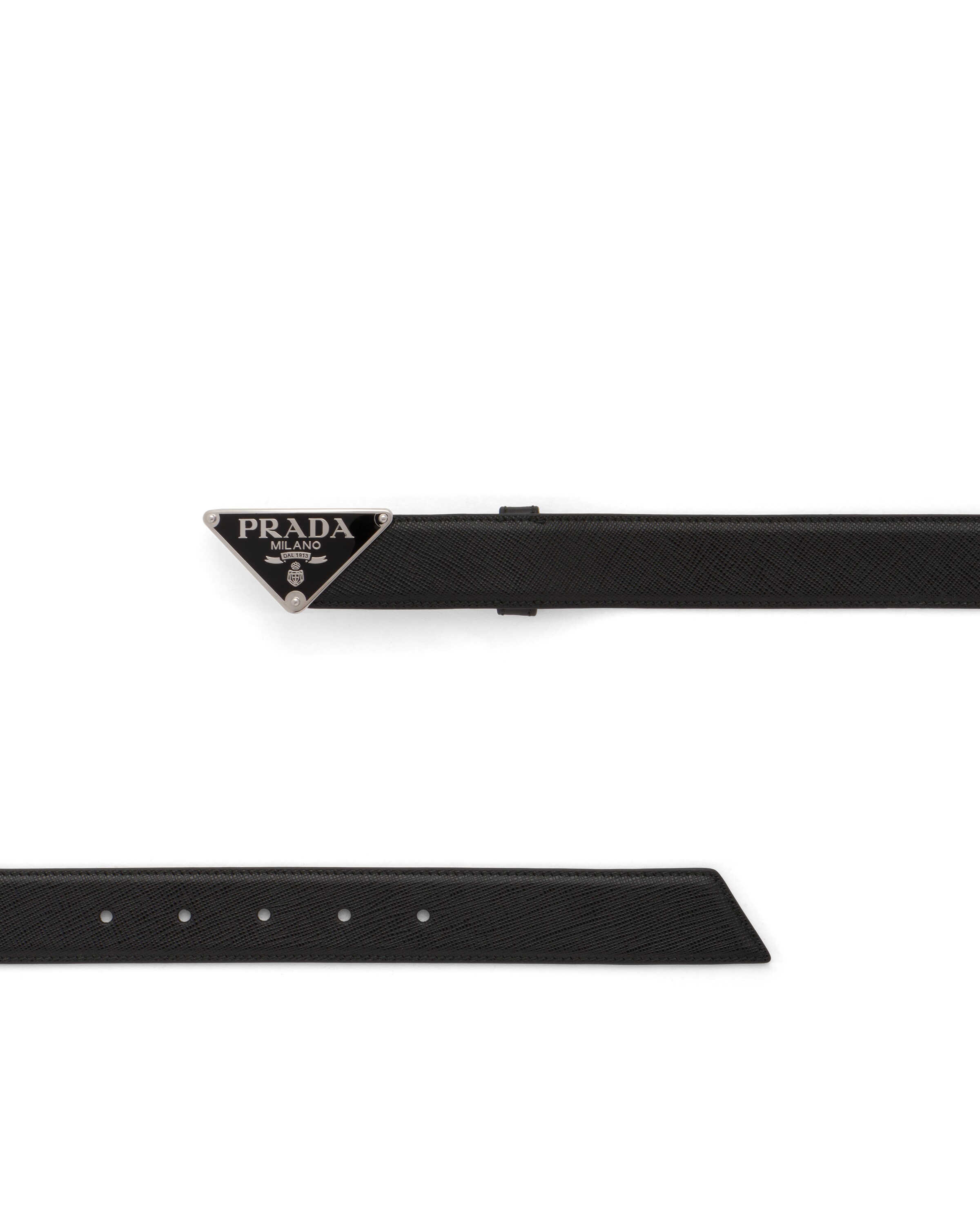 Prada Milano Saffiano Leather Belt main image 1