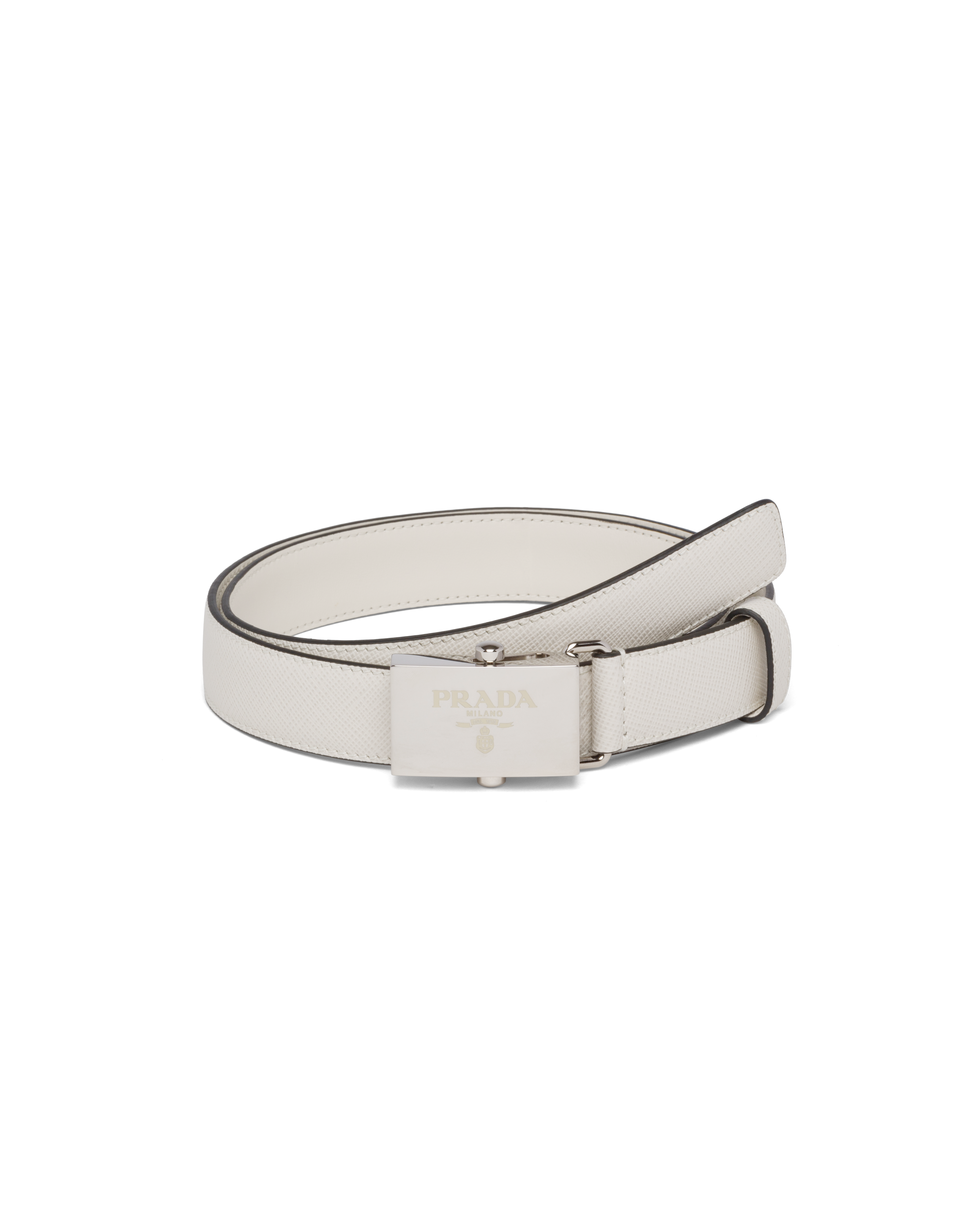 prada saffiano leather belt