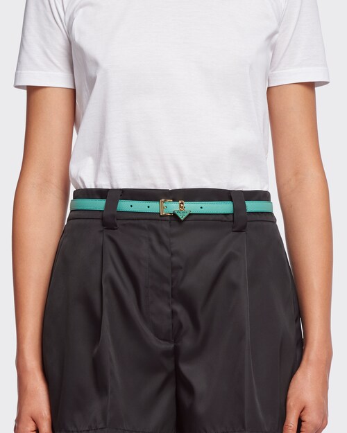 Prada Saffiano皮革腰帶 2
