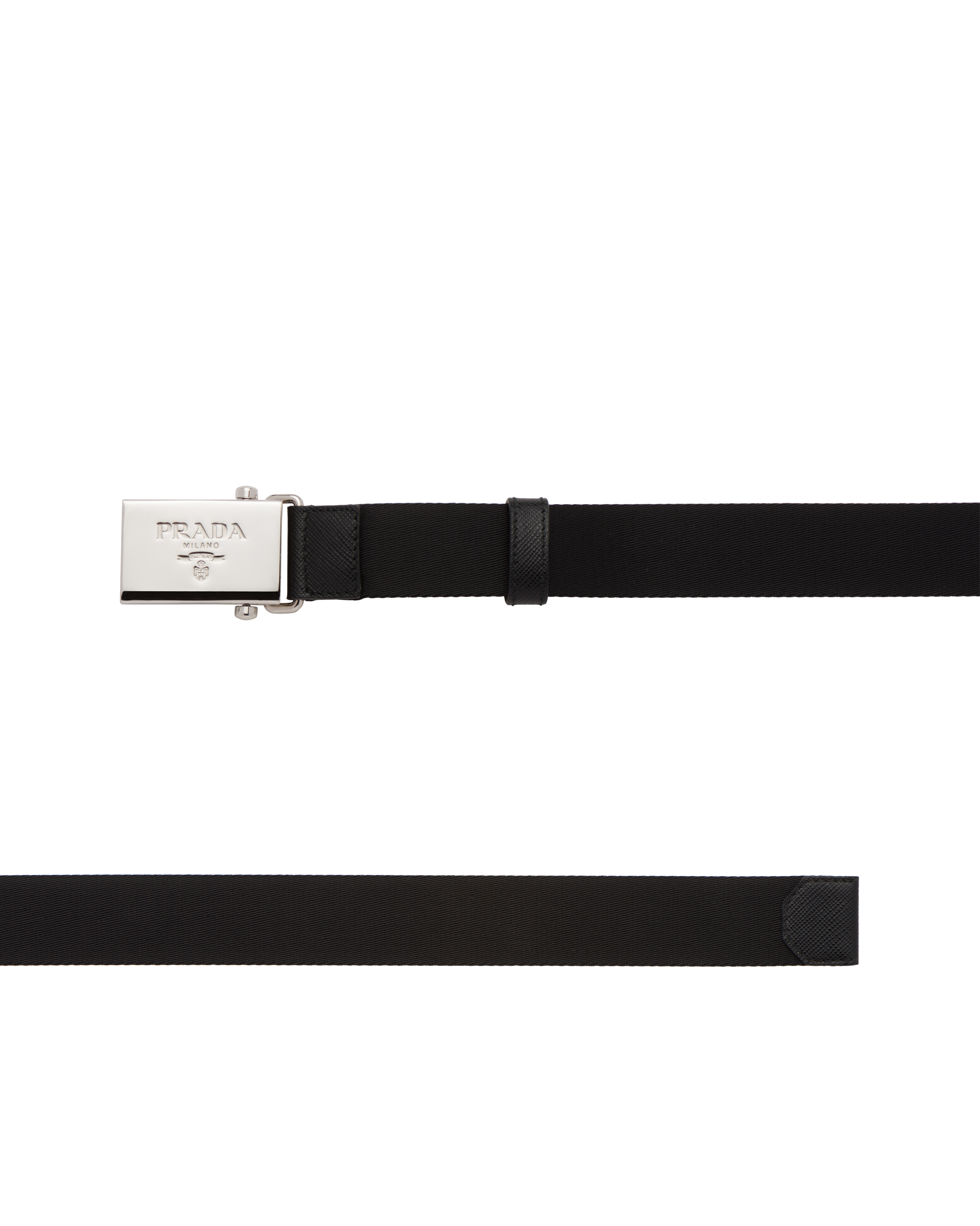 prada milano belt