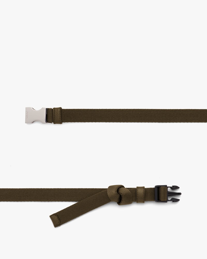 prada woven belt
