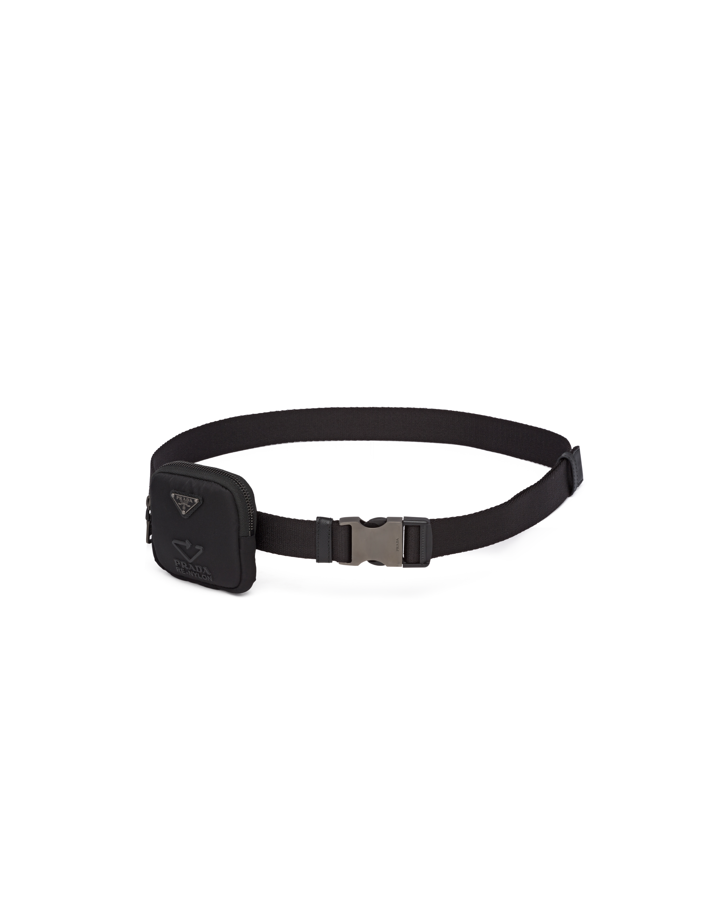 Black Woven Nylon belt | Prada Black Woven Nylon belt | Prada