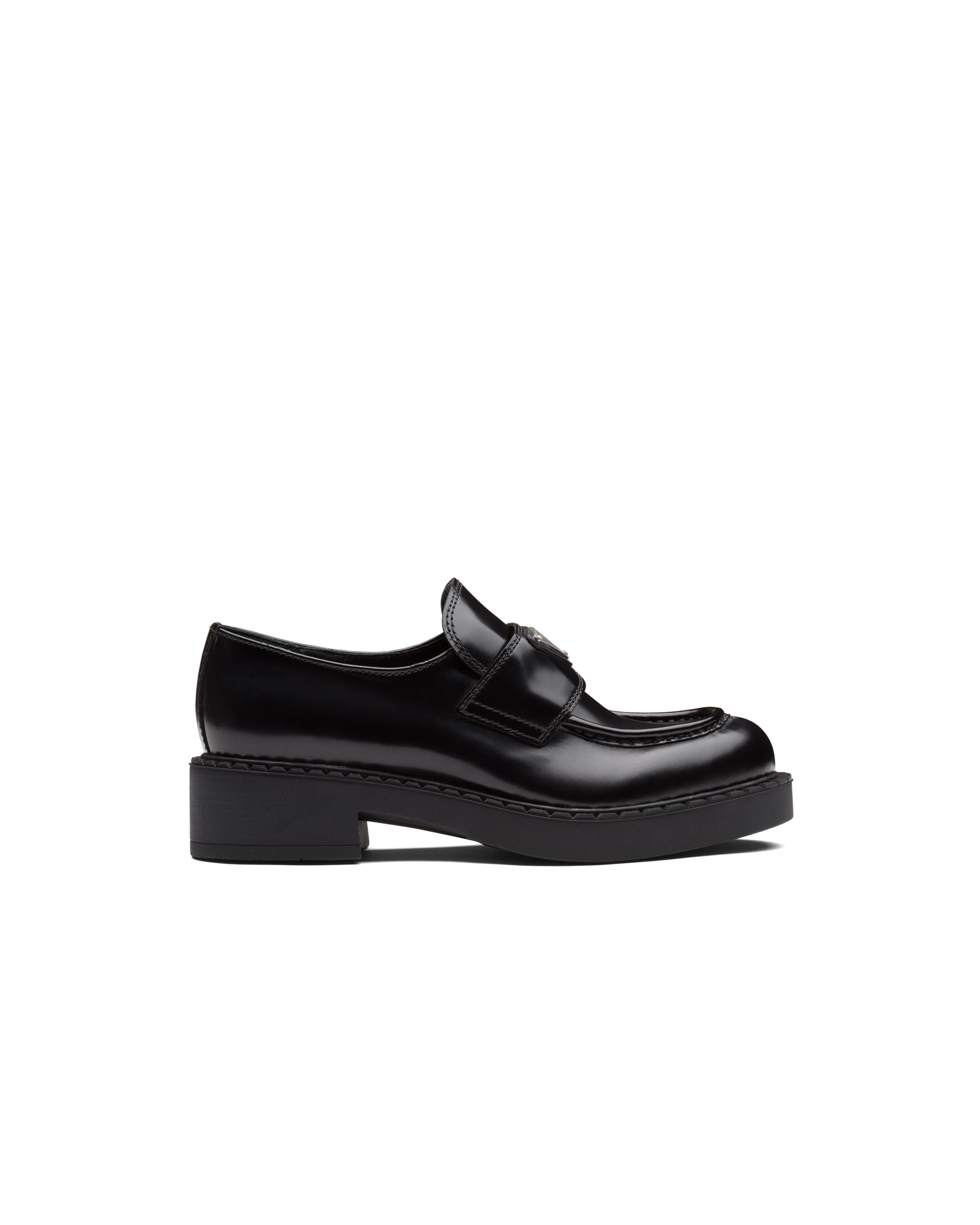 prada penny loafers womens