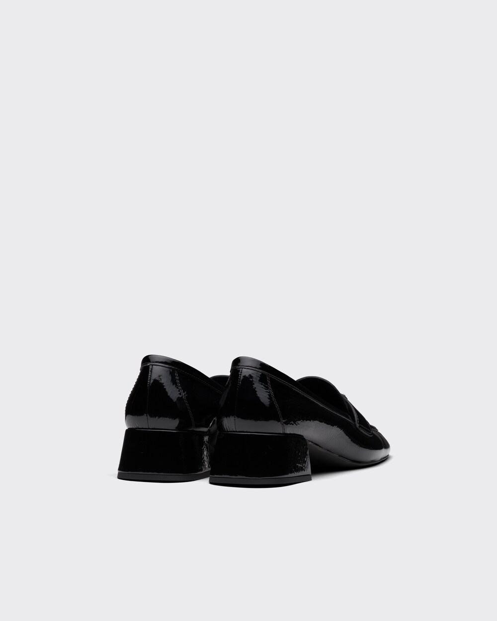 Black Patent leather loafers | Prada