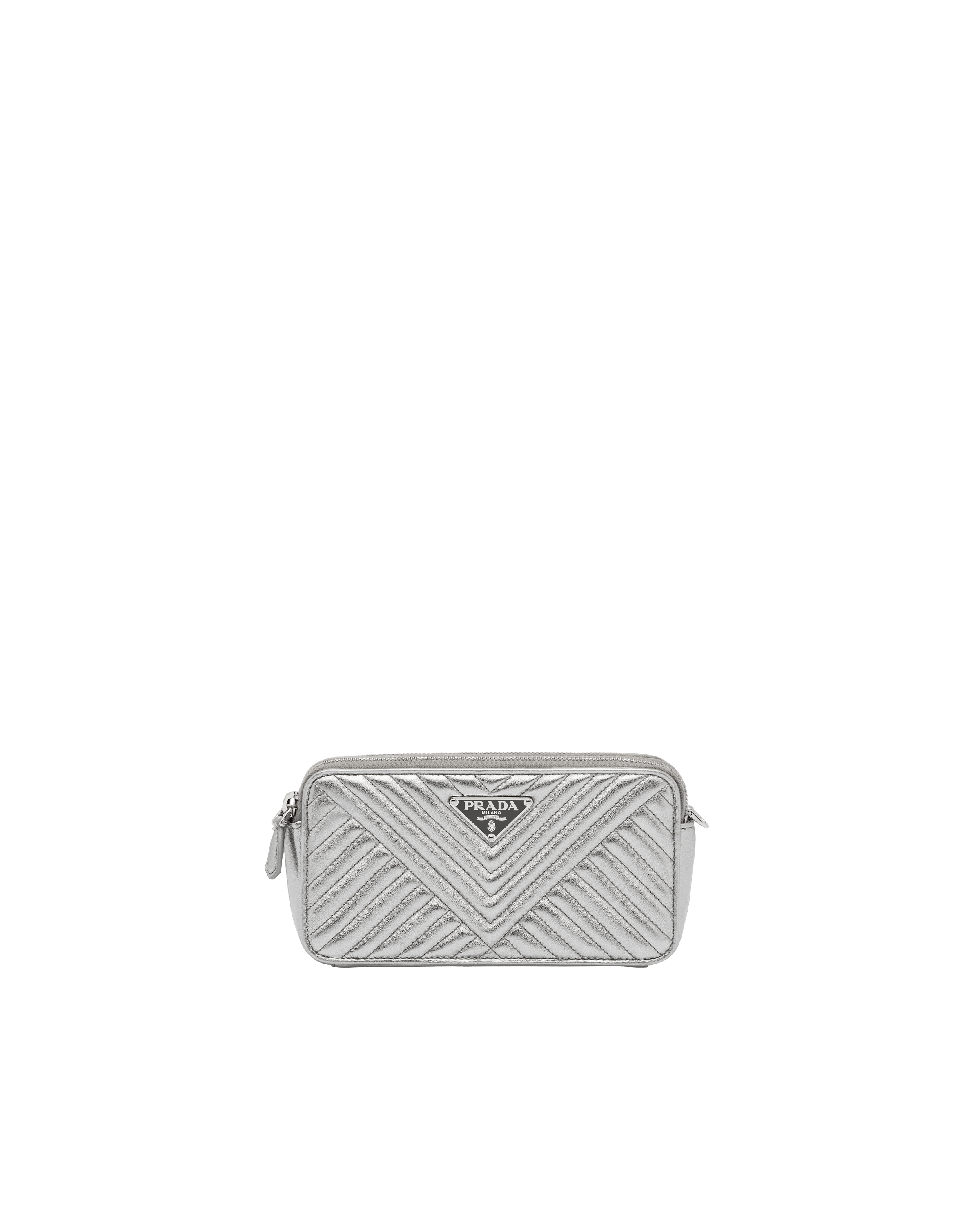 prada bag with silver hardware