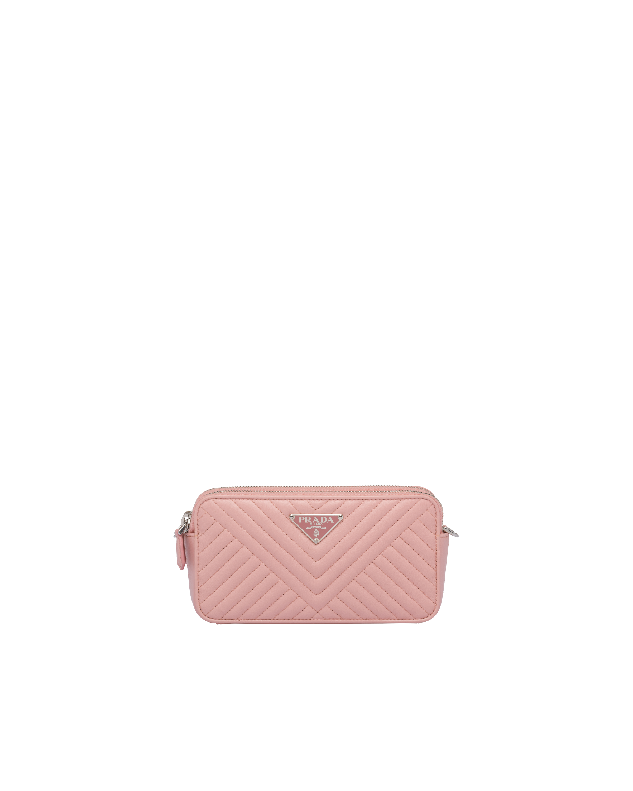 prada diagramme nappa leather mini bag