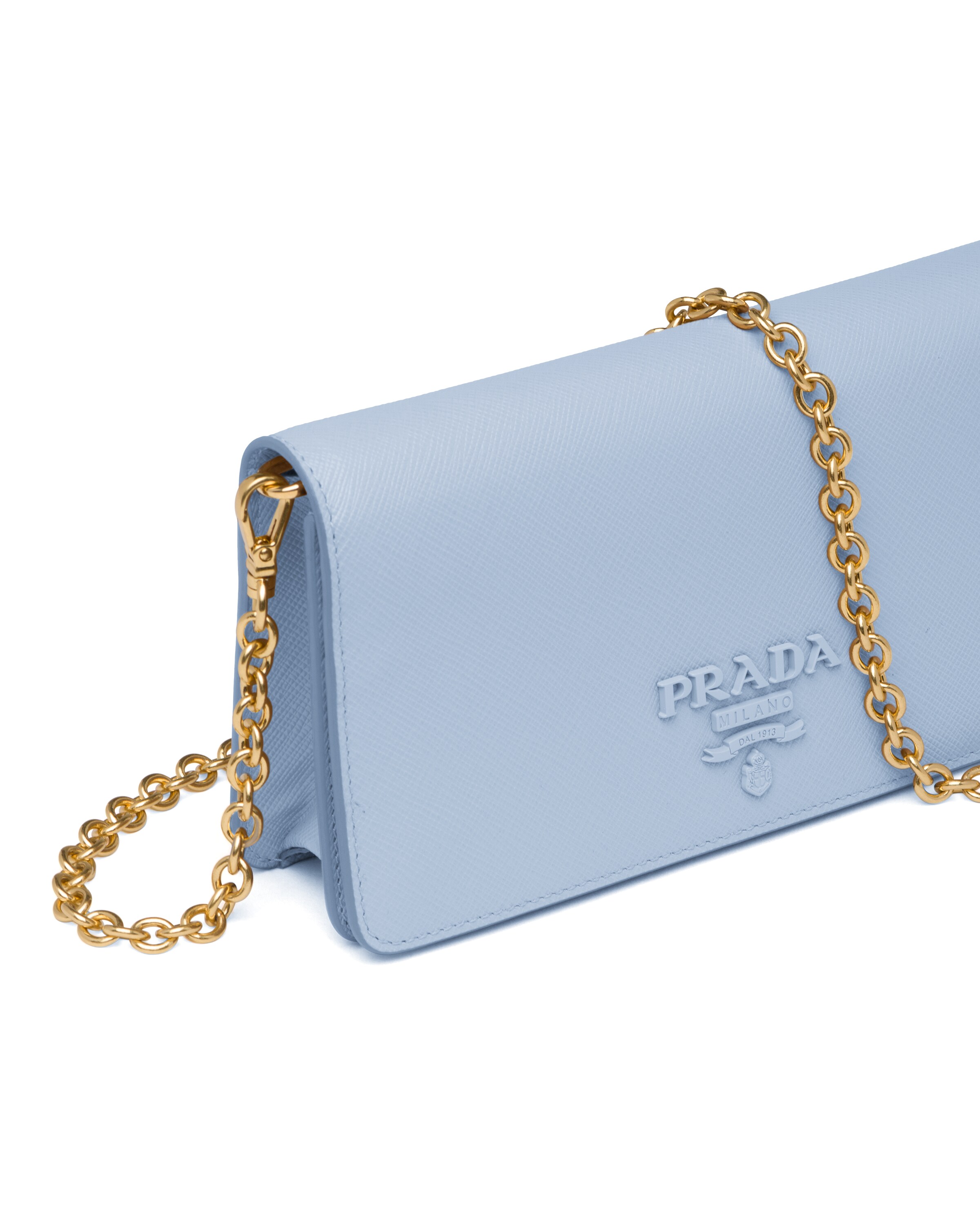 prada saffiano 皮革迷你手袋 6