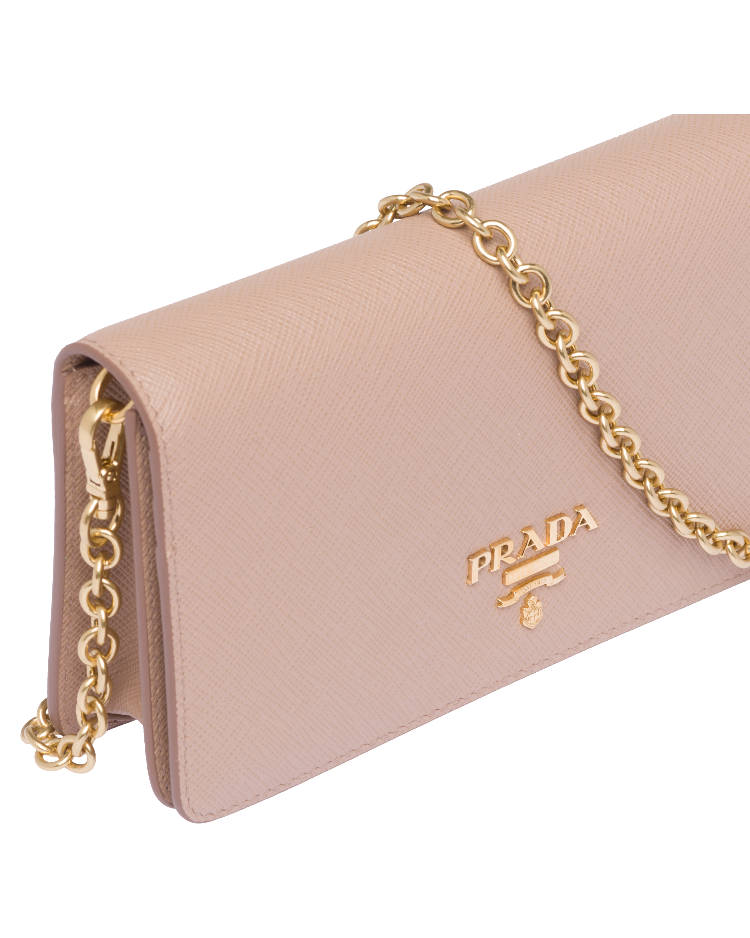Prada Bolsa pequena em couro Saffiano 6