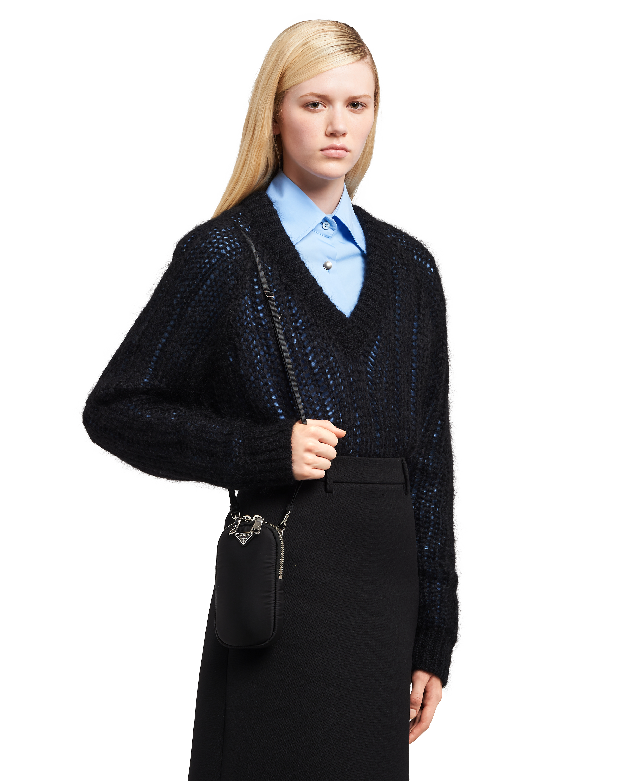 prada mini top handle bag