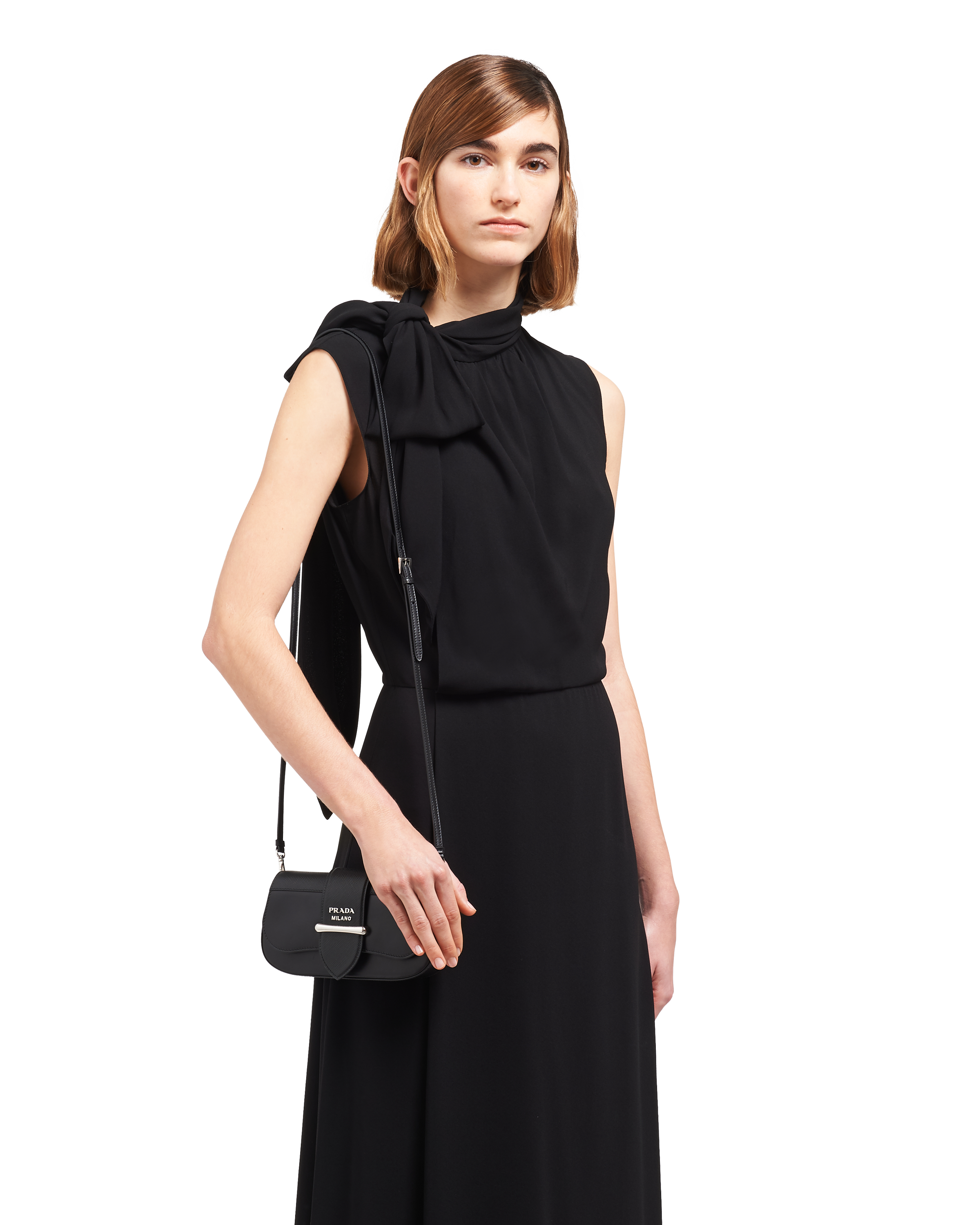 prada sidonie leather crossbody bag