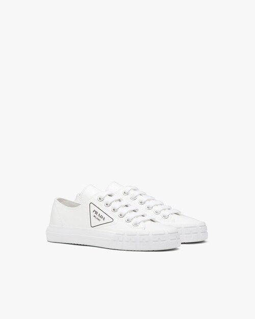 prada white tennis shoes