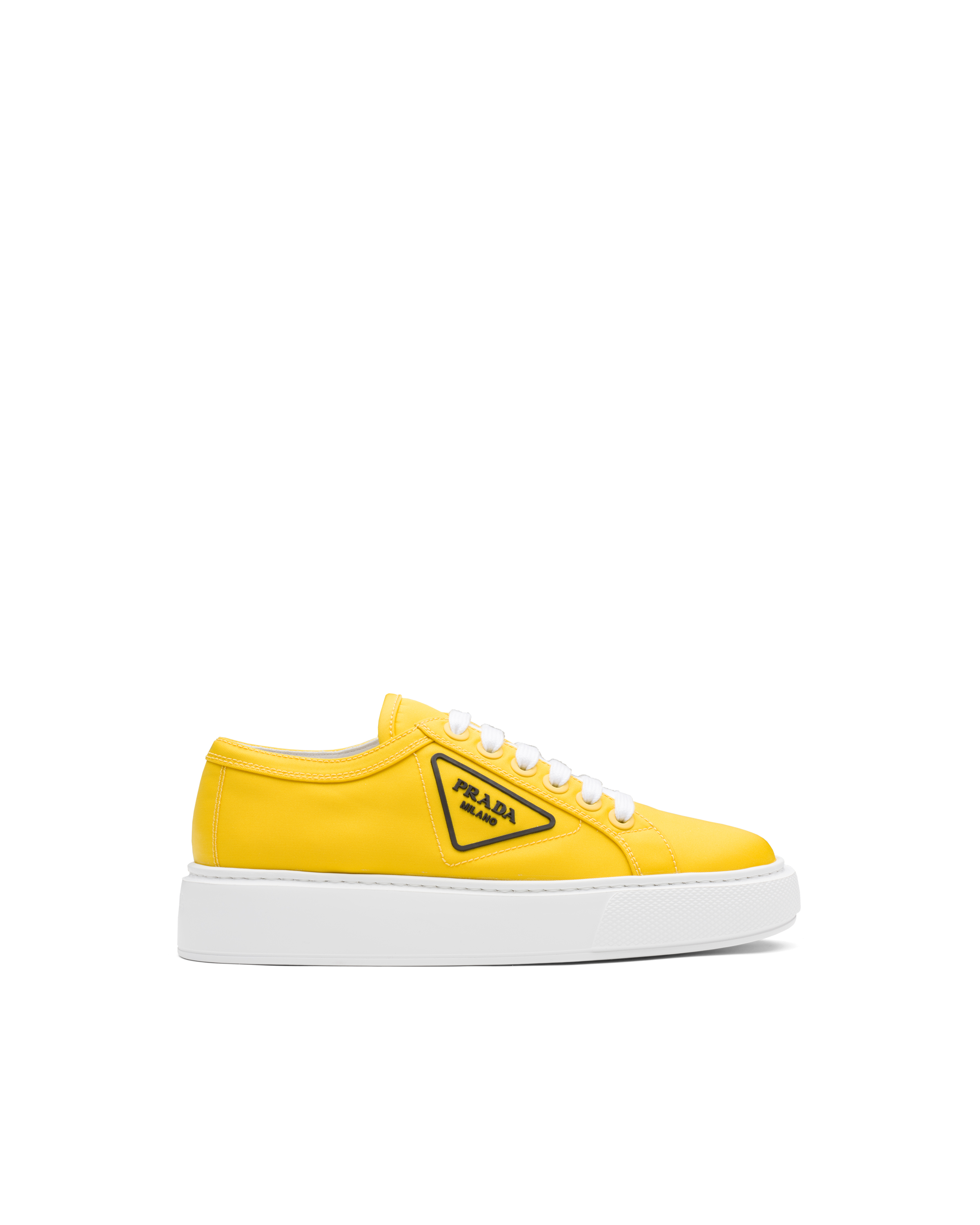 prada nylon gabardine sneakers