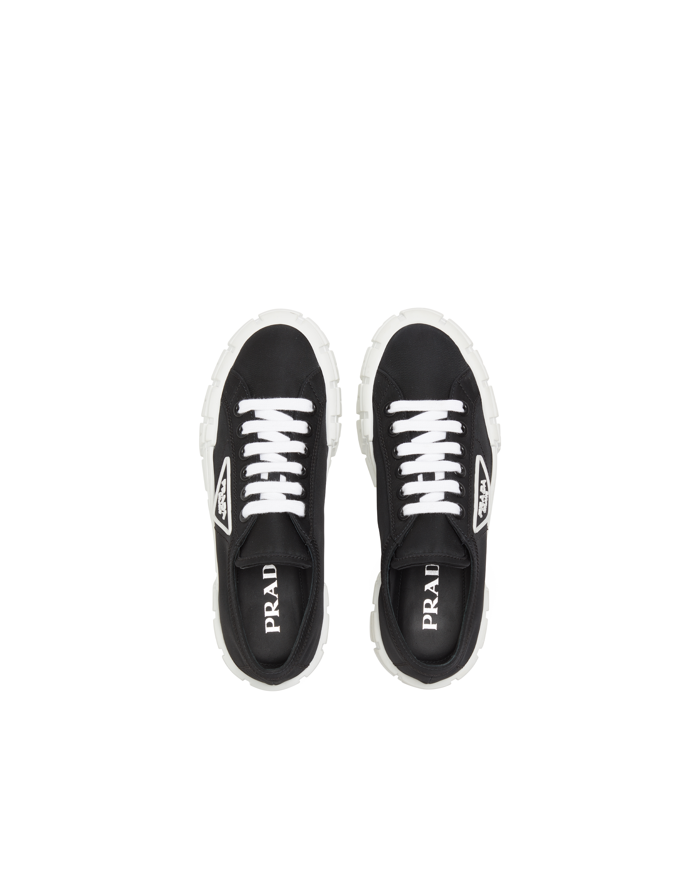 Zapatillas prada negras clearance
