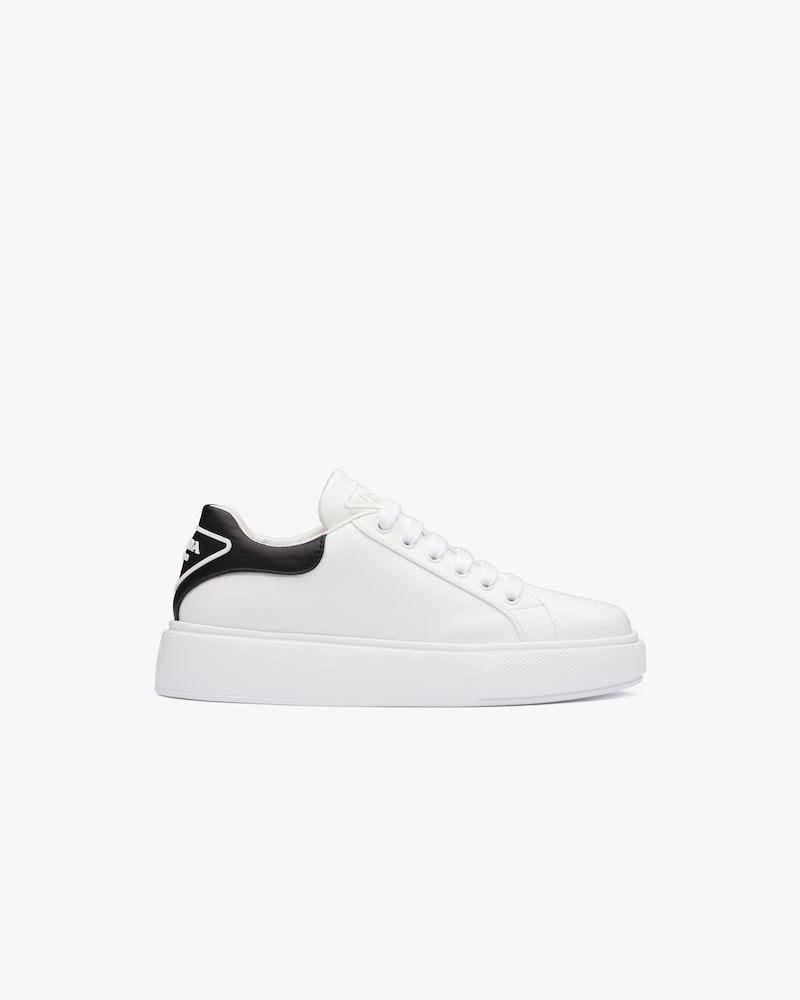 prada shoes black and white