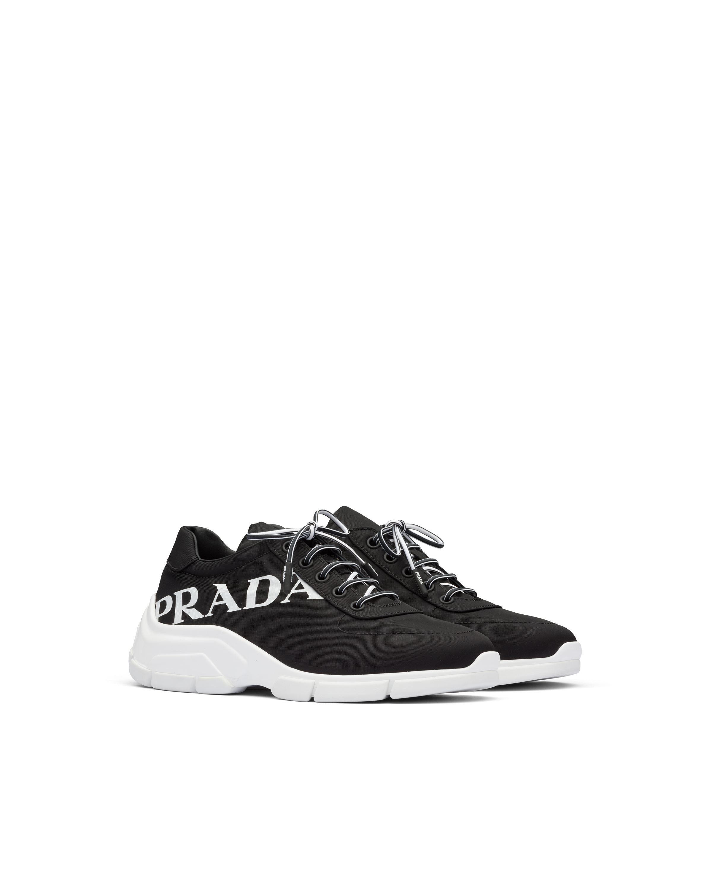 prada gabardine canvas sneaker