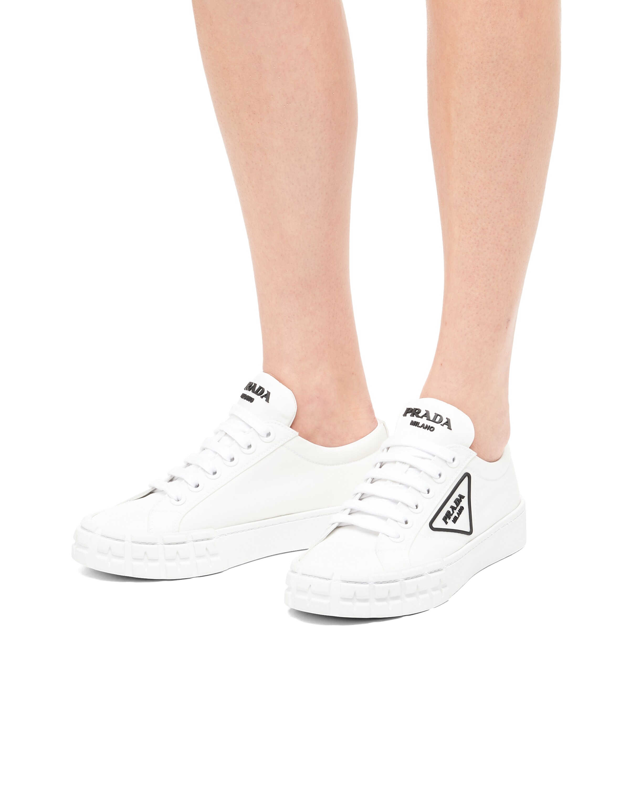 prada gabardine canvas sneaker