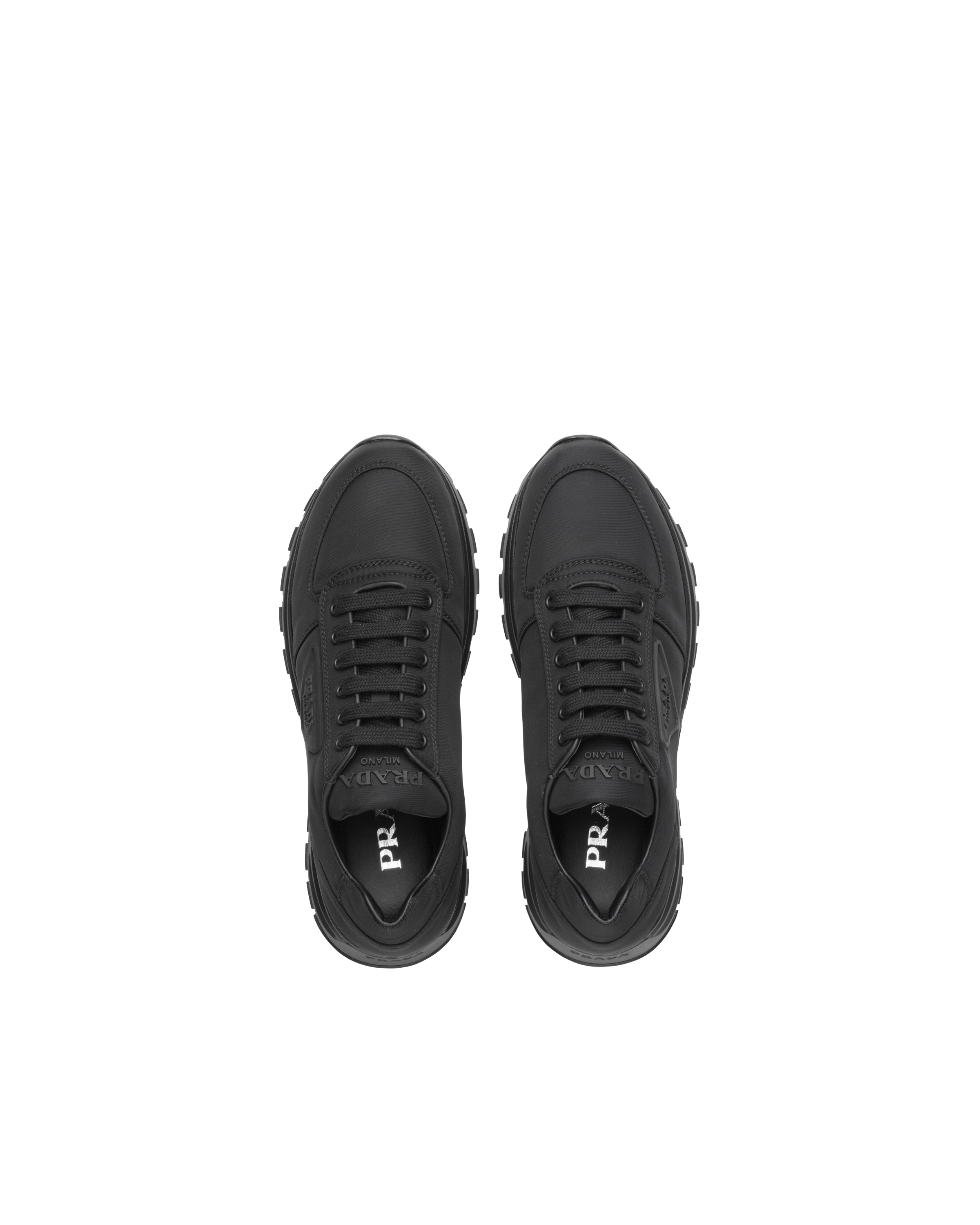 prada nylon gabardine sneakers