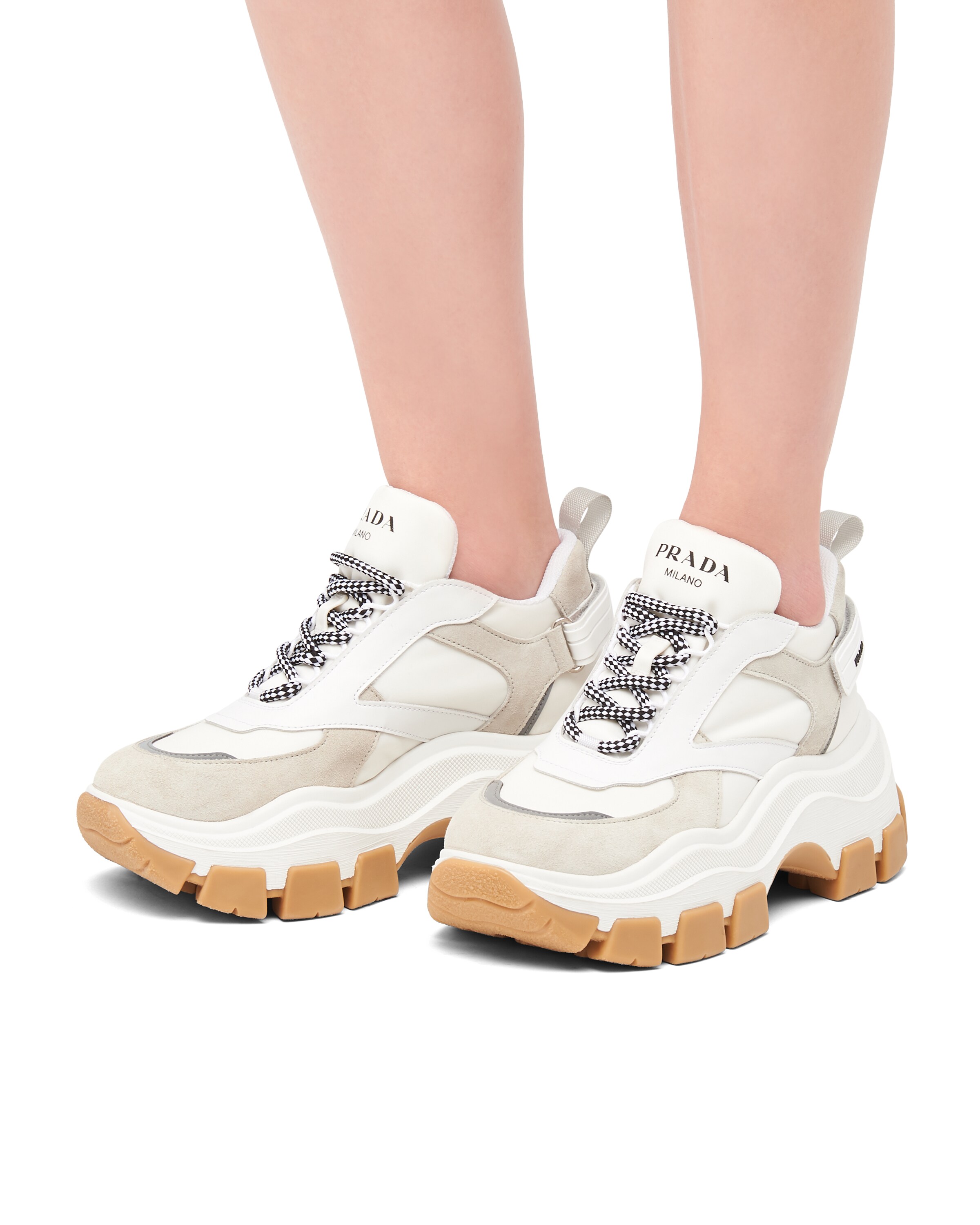 prada block sneakers