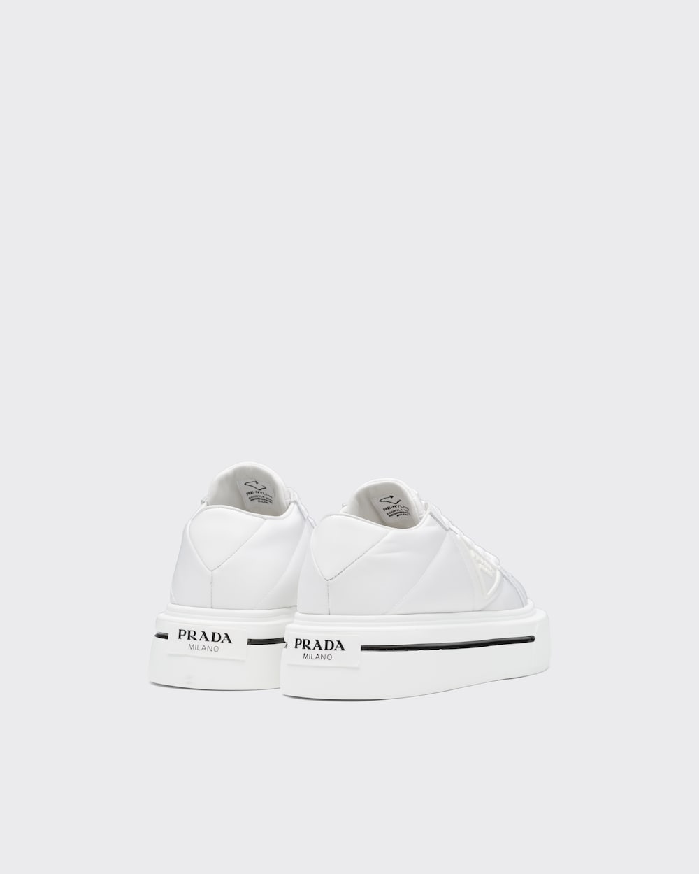 prada leather sneakers