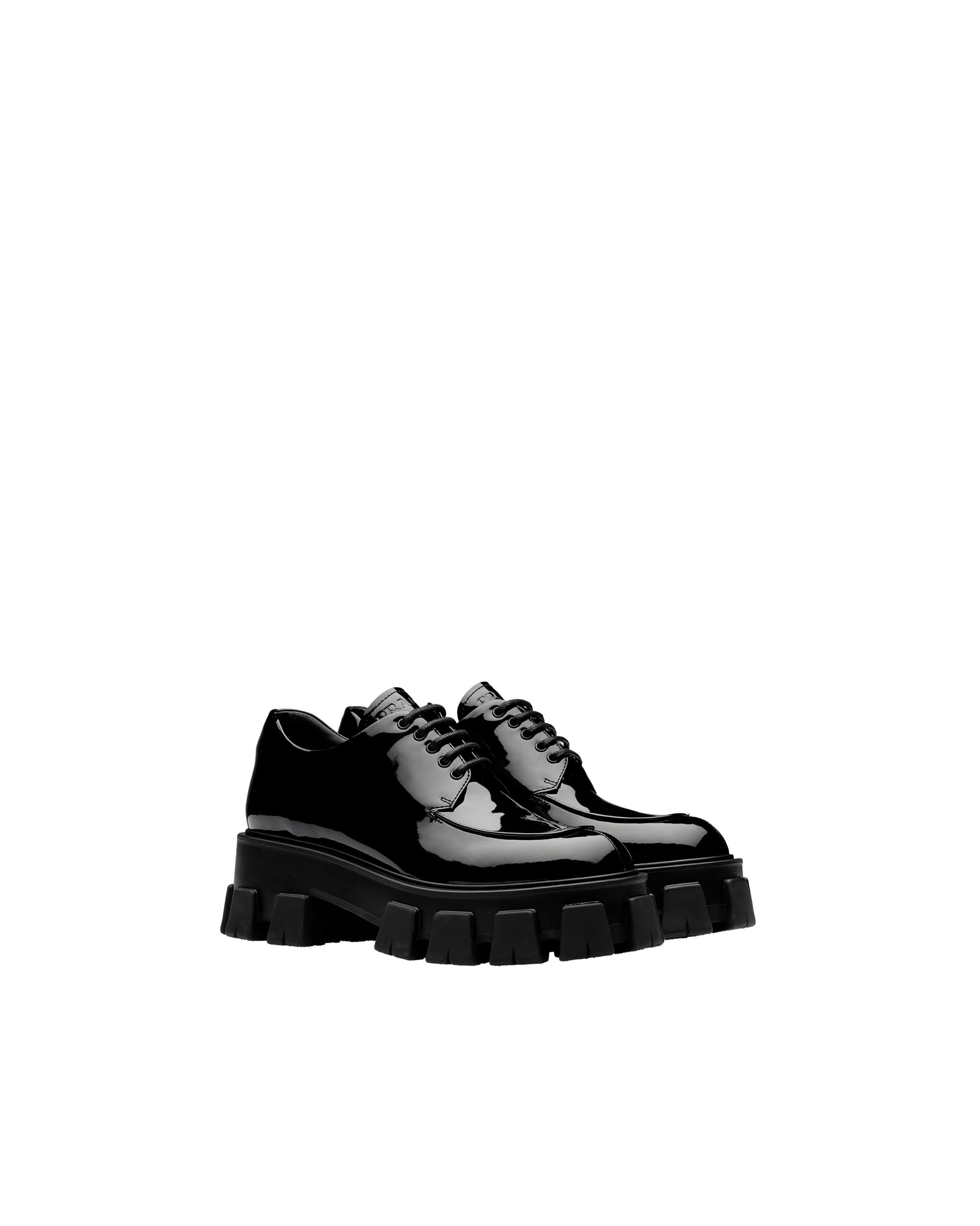 prada patent shoes