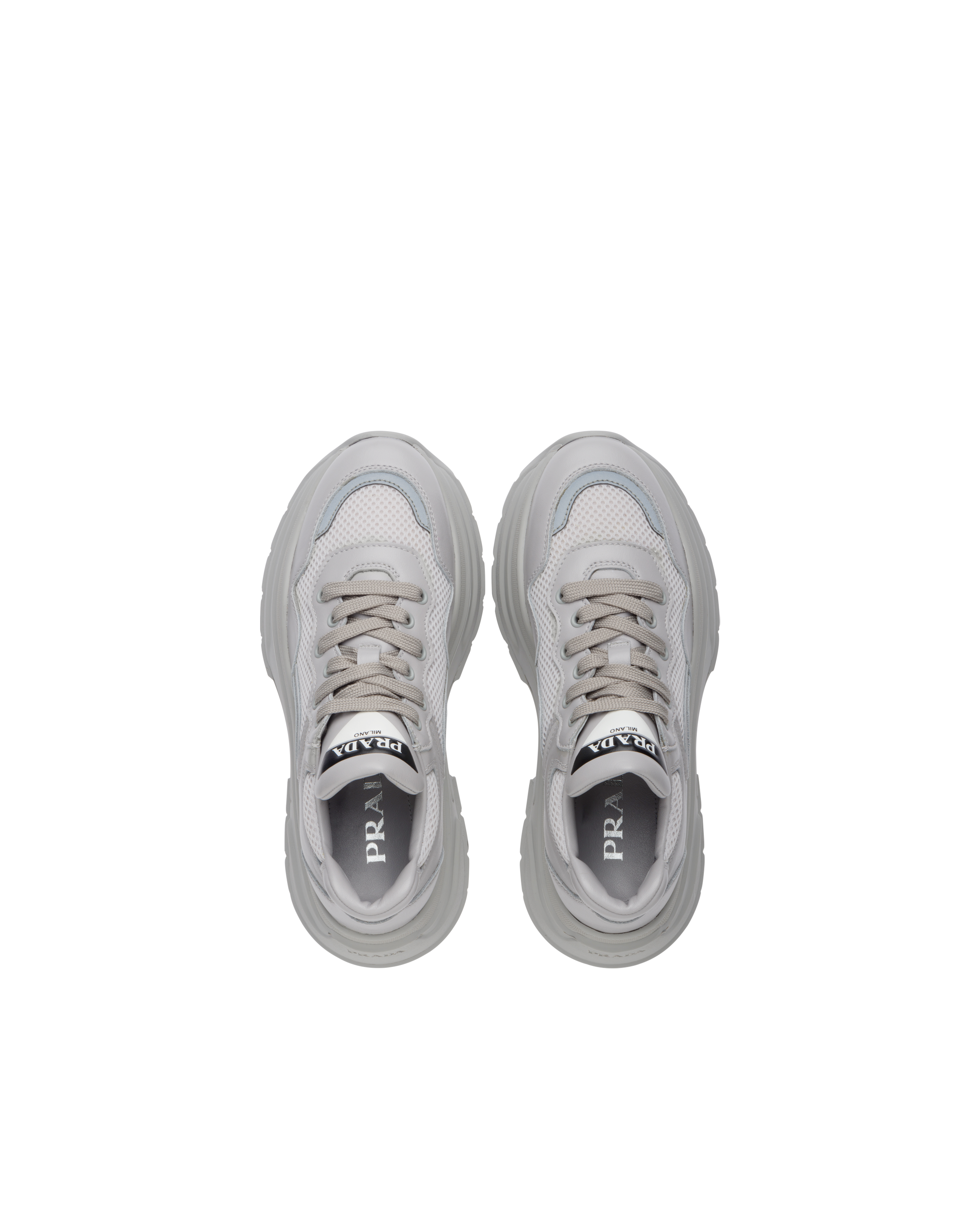 prada centaurus leather sneakers