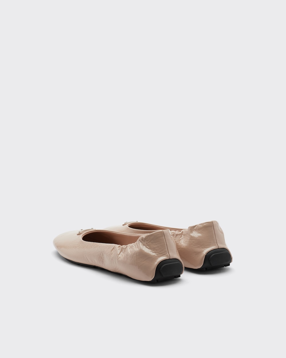Prada ballerina flat women's shoes clearance