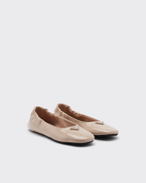 Prada ballerina flat women's shoes clearance