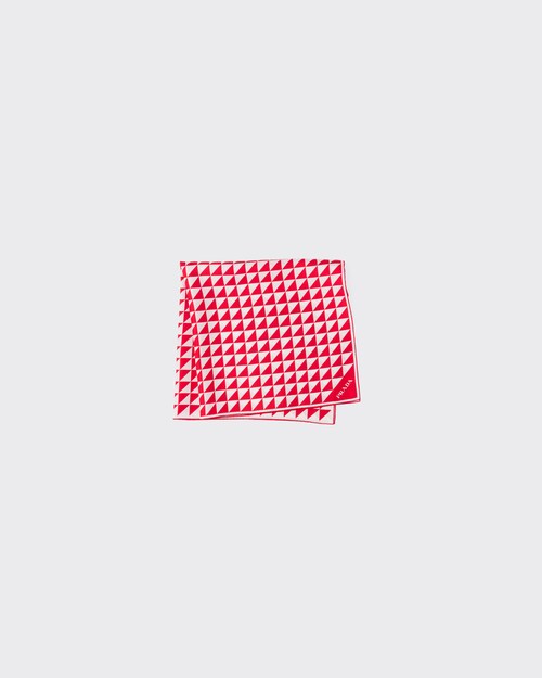 Prada Printed twill scarf 1