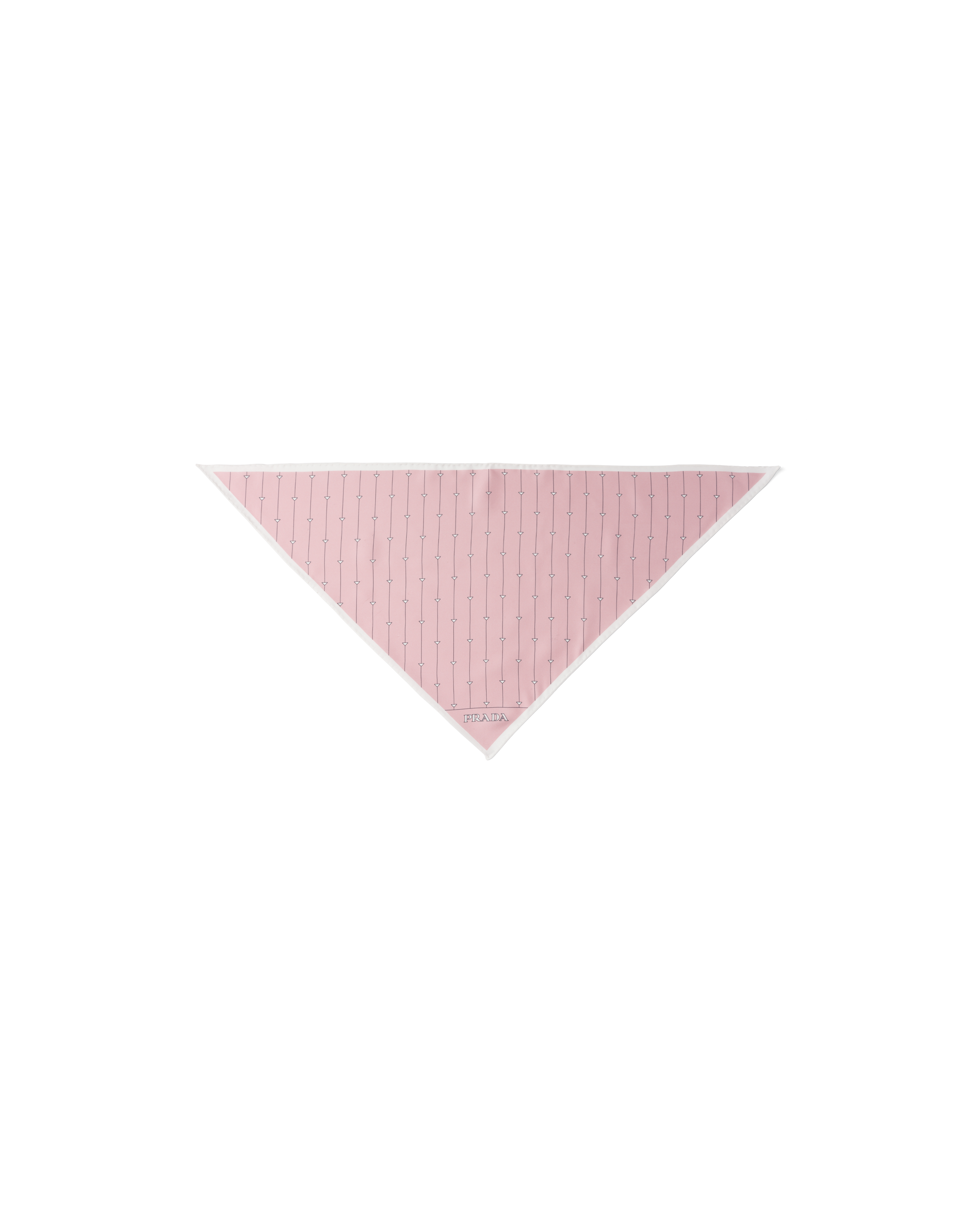 Prada twill scarf clearance