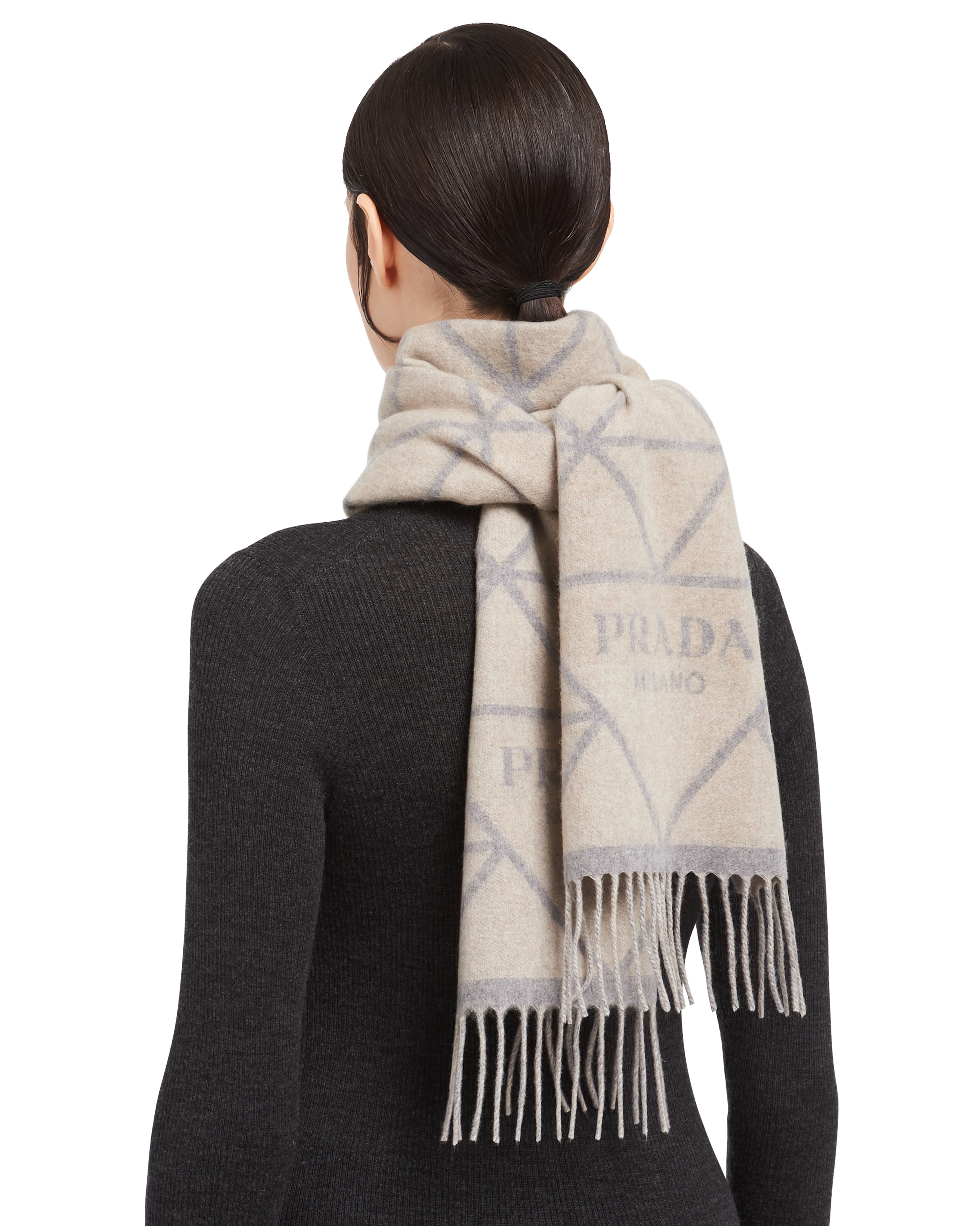 Prada cashmere scarf clearance