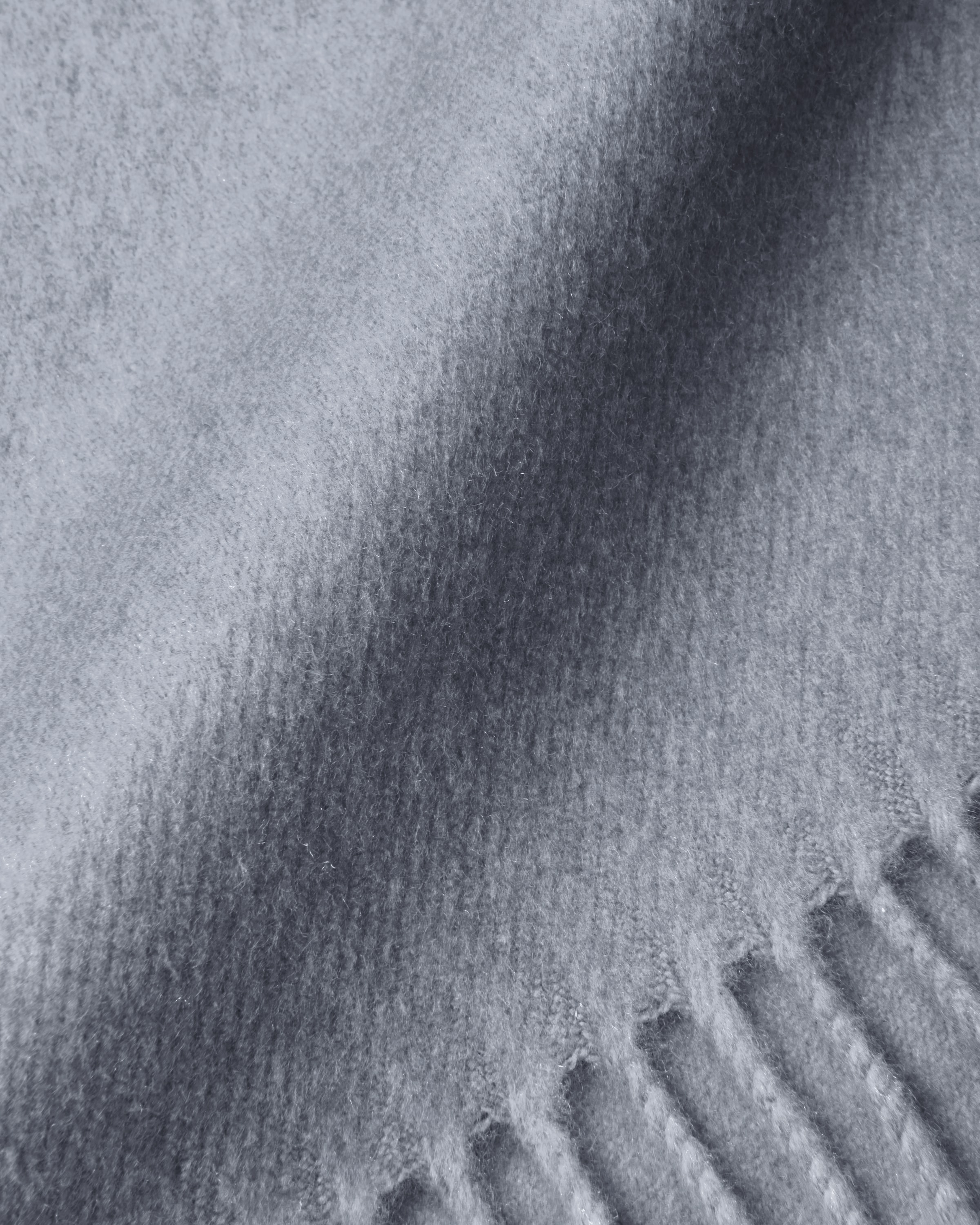 Prada Enamel Triangle-logo Scarf In Perlgrau