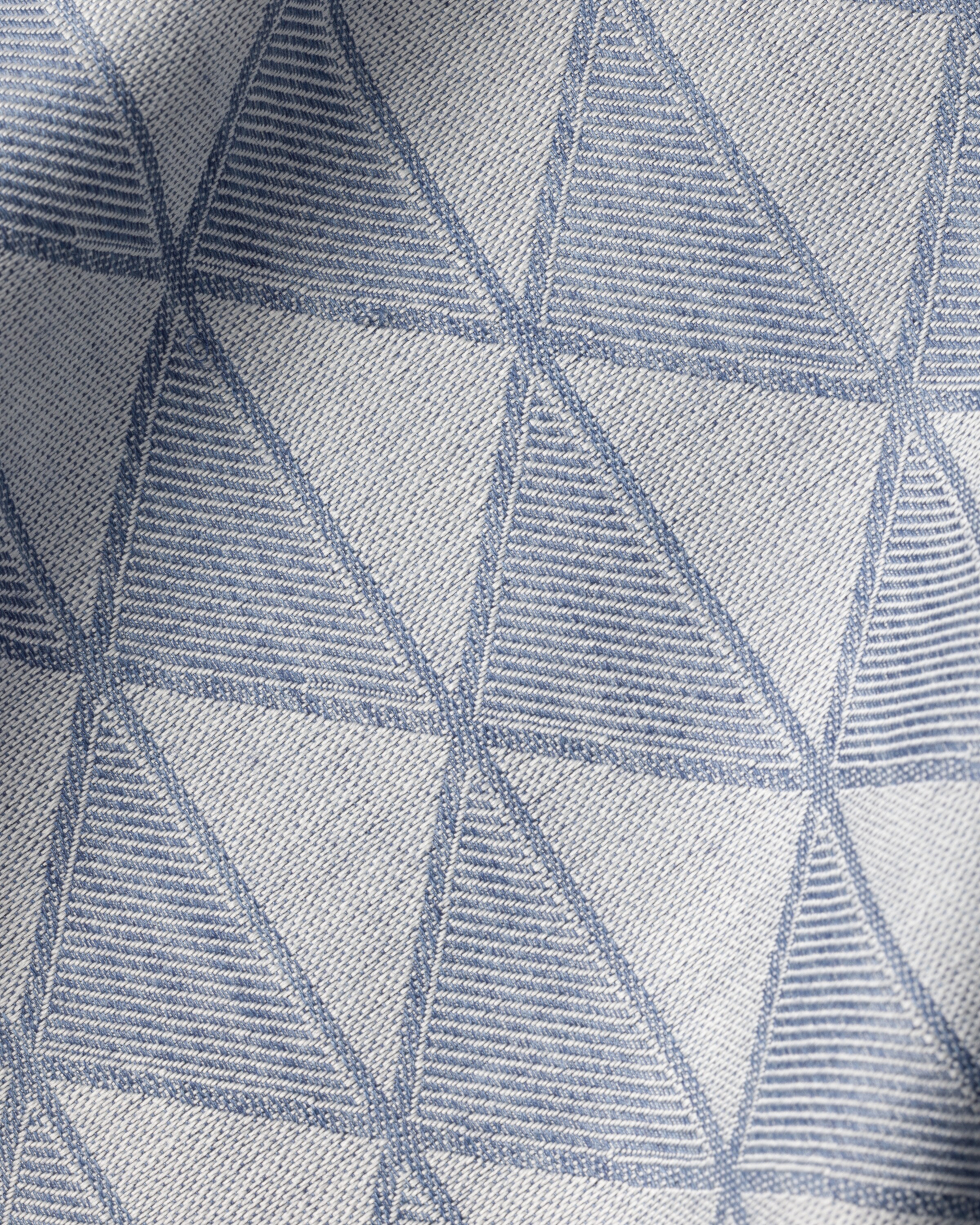 Prada Silk And Wool Shawl In Aviator Blue/chalk White