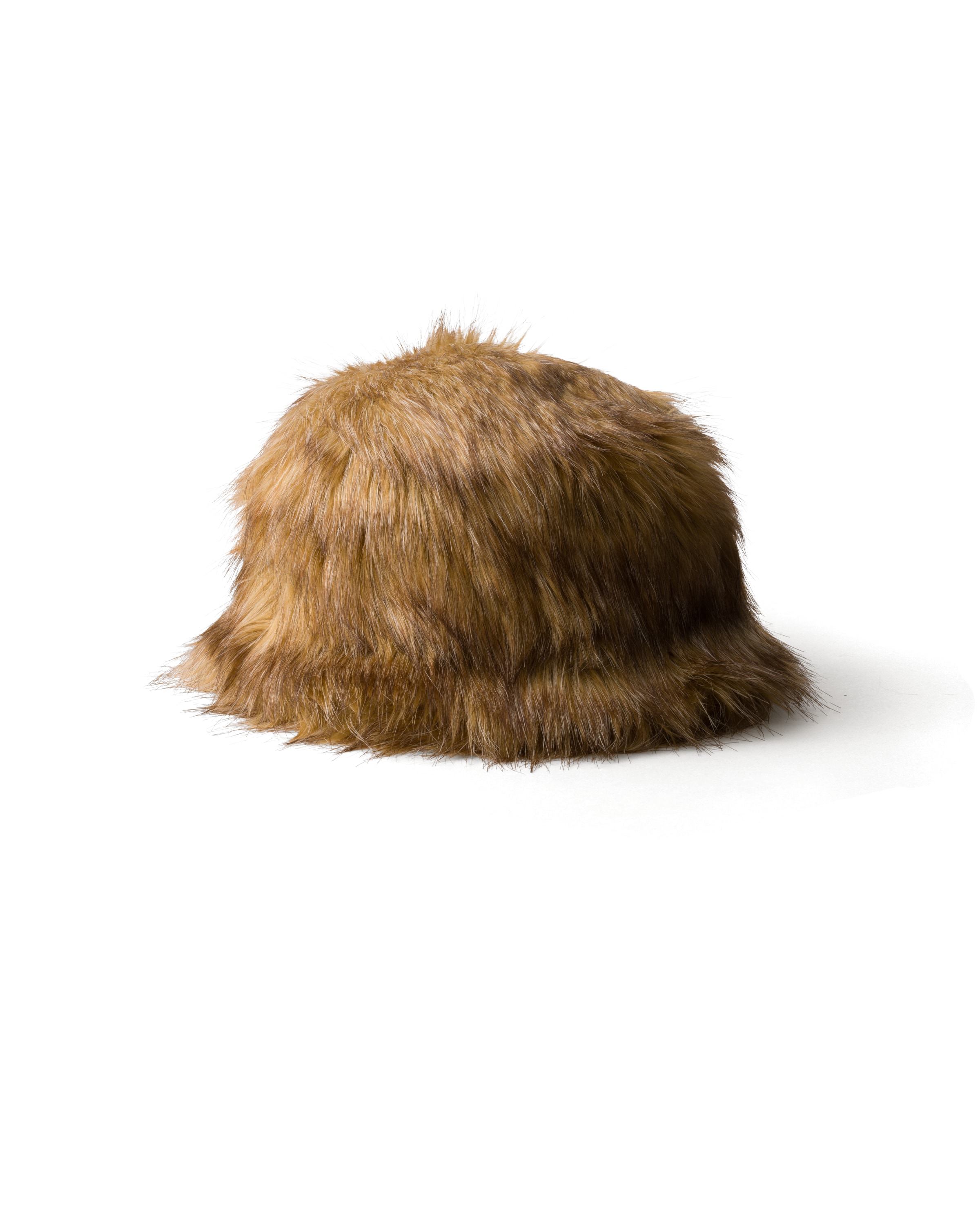 Prada Cappello Da Pescatore In Tessuto, Donna, Miele, Taglia M