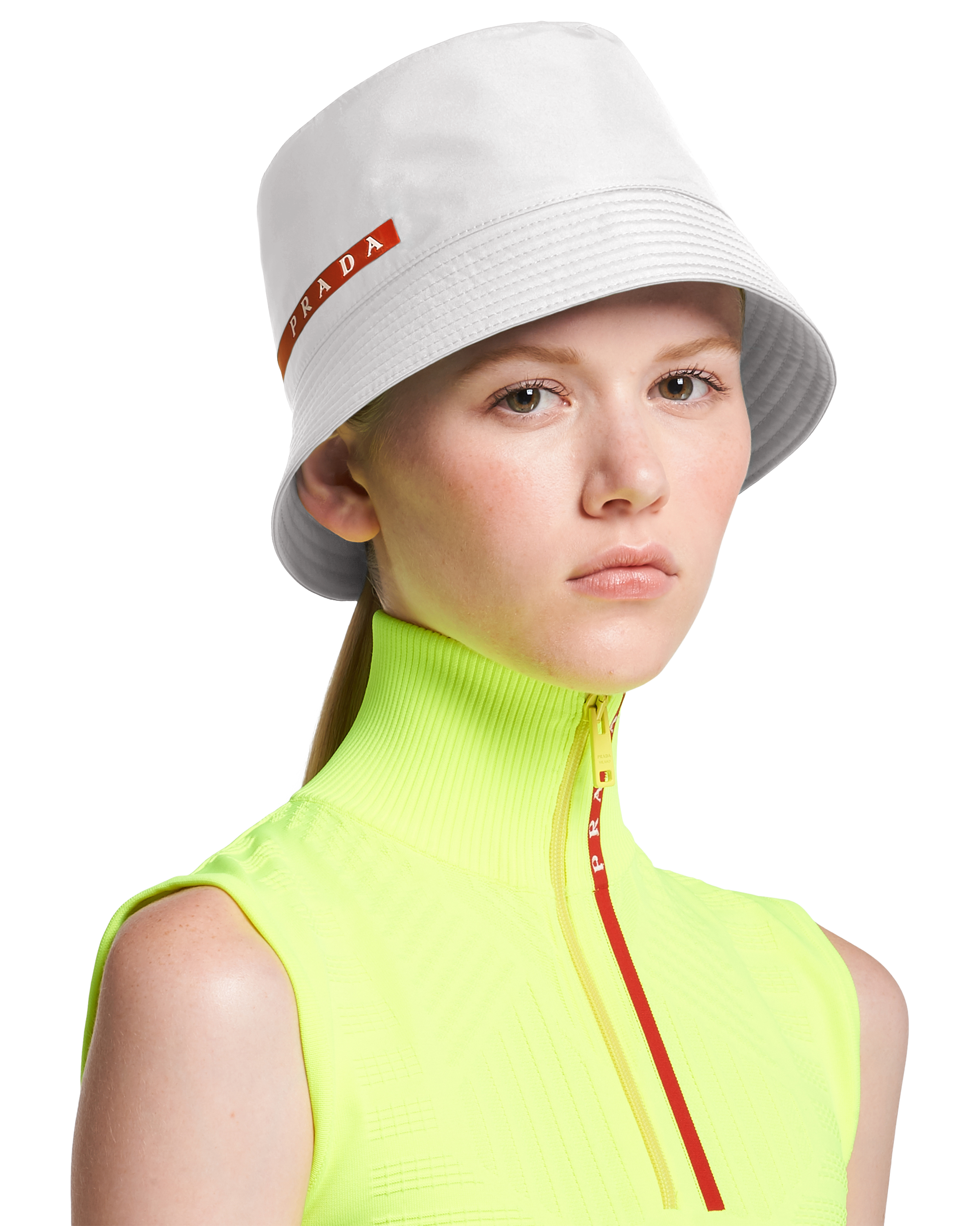 prada technical fabric hat