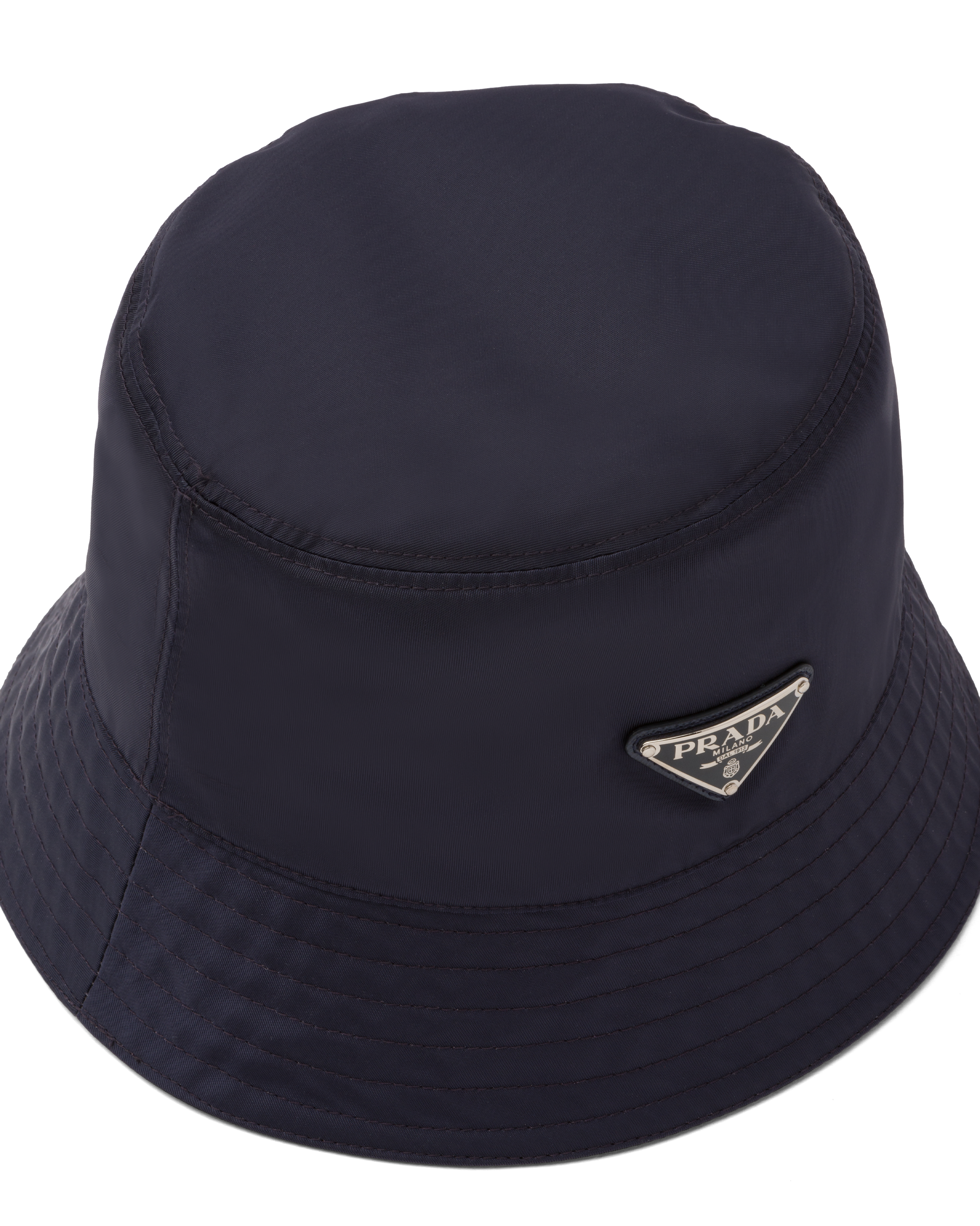 Navy prada bucket hat Outlet