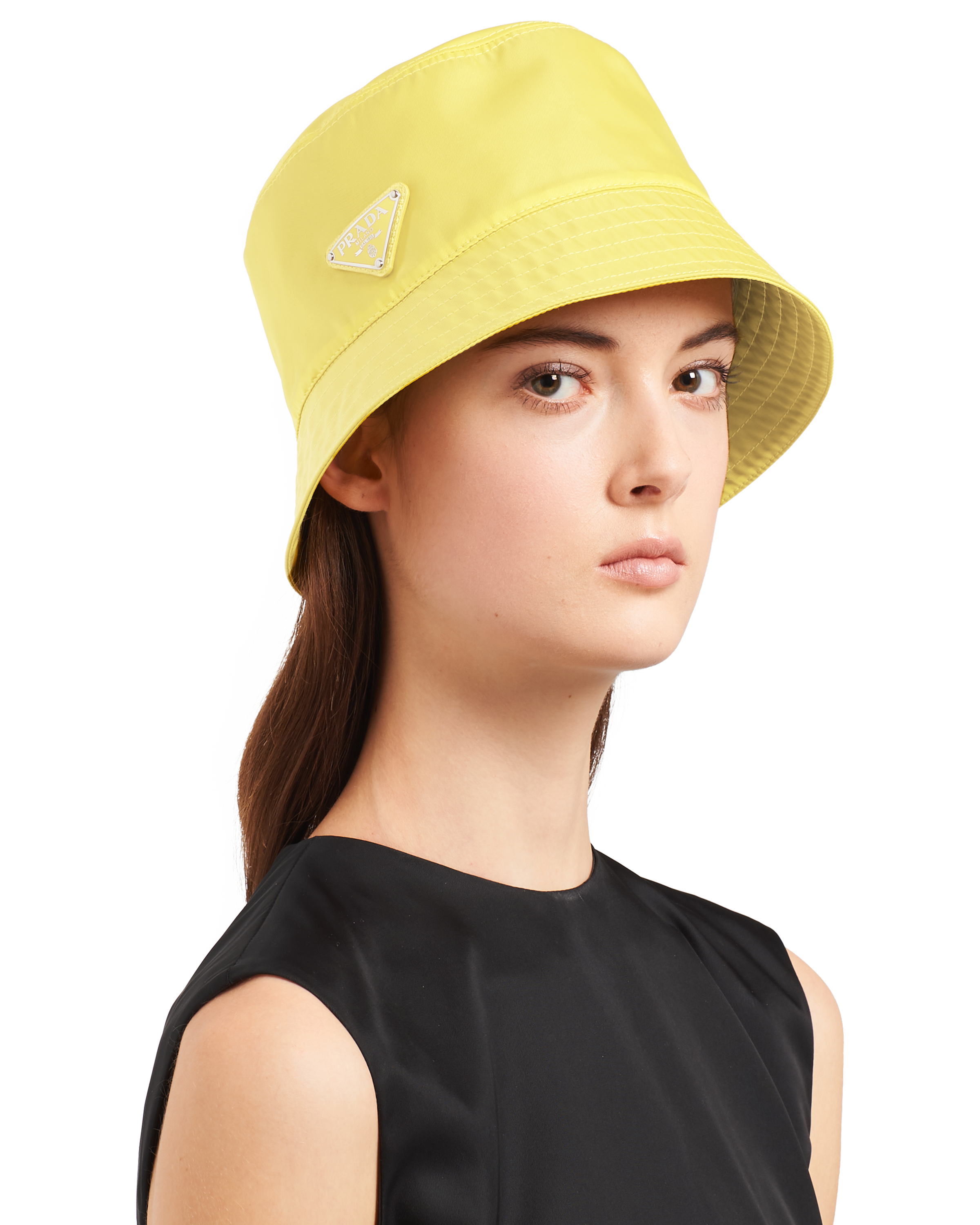 Yellow prada bucket clearance
