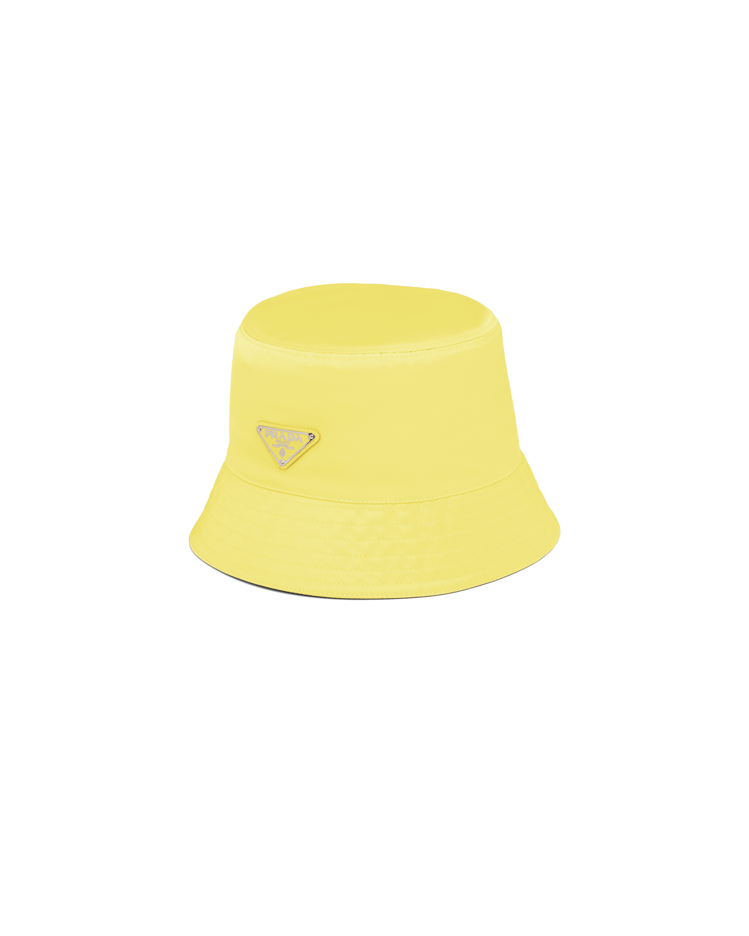 yellow prada bucket hat