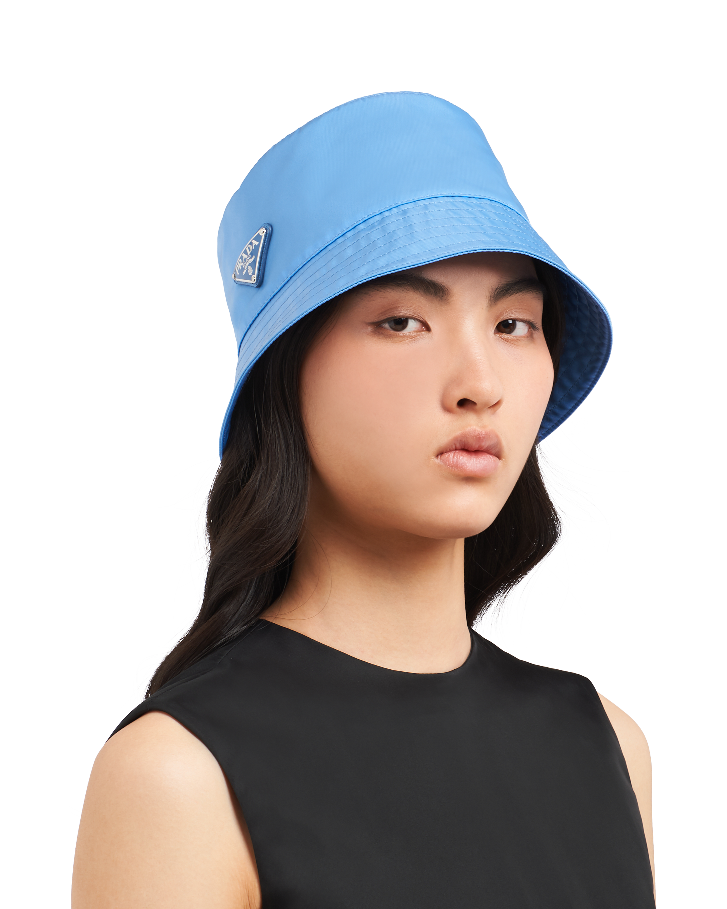 prada bucket hat green