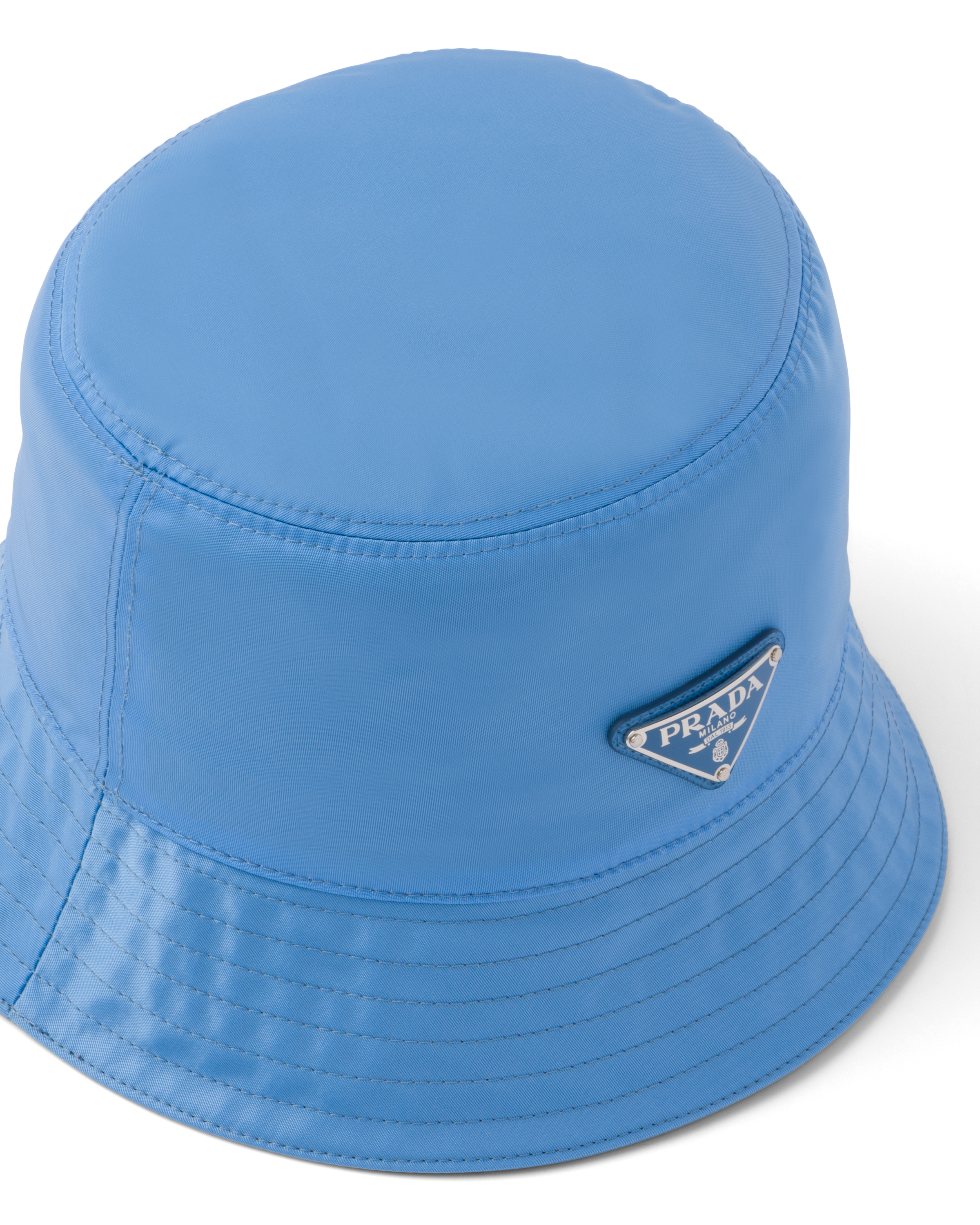 Prada bucket hat baby blue shop