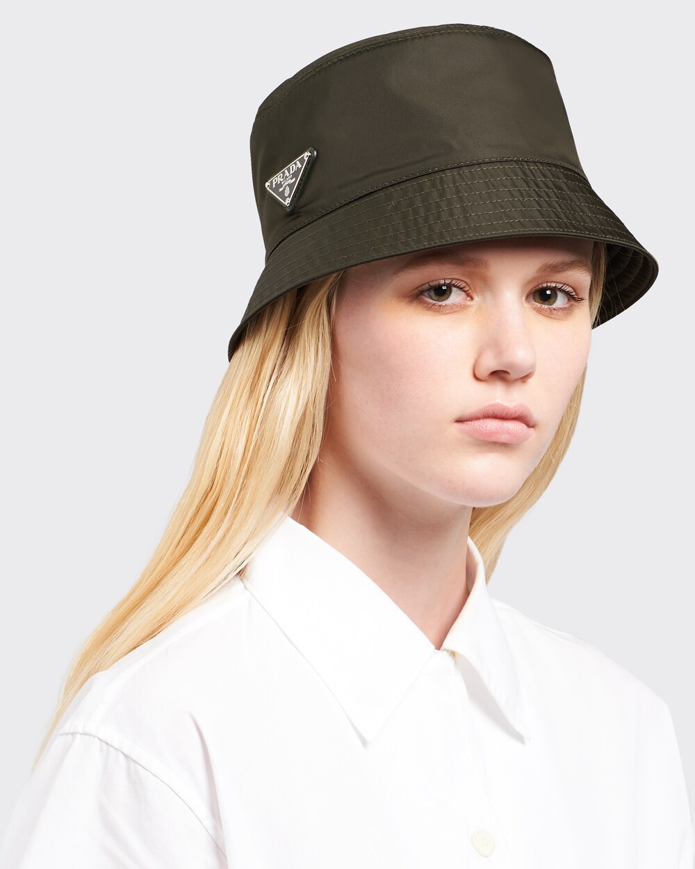 prada nylon hat